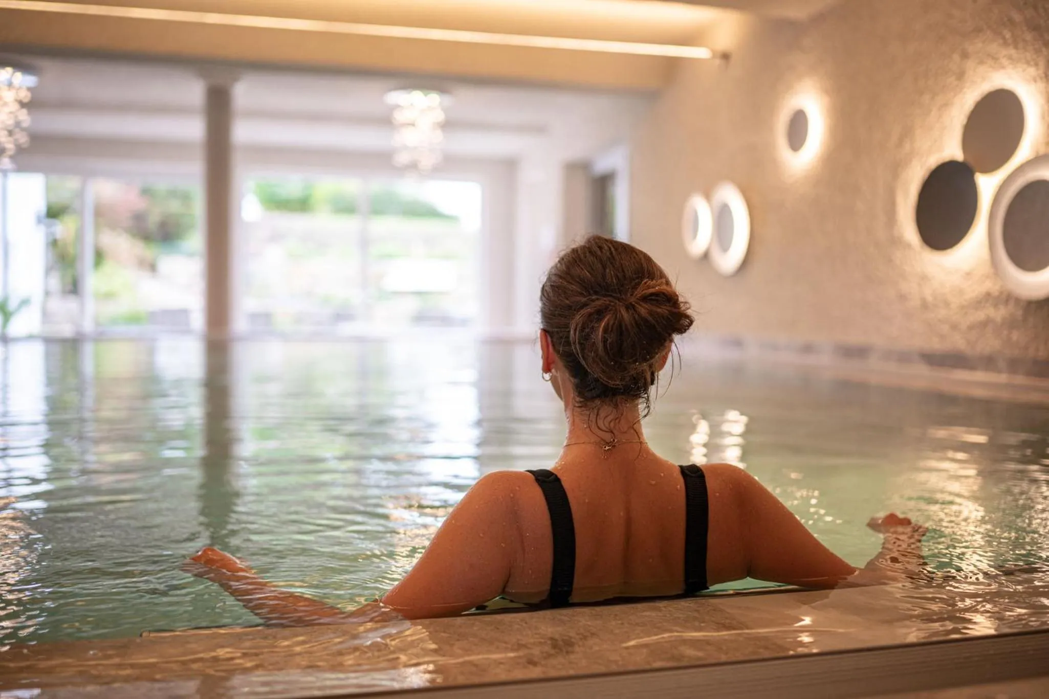 Swimming pool in Hotel Johanneshof
