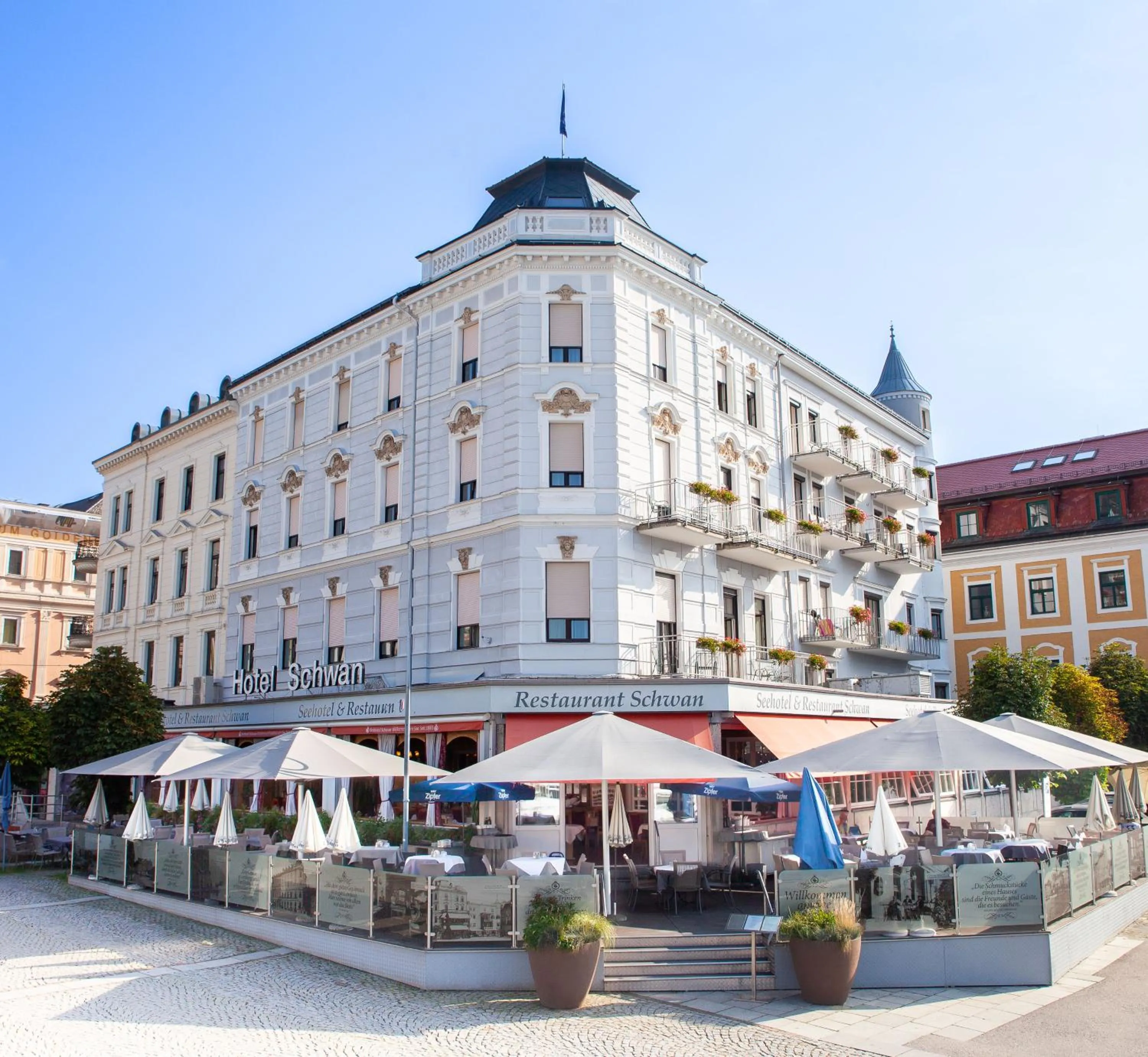 Property building in Seehotel Schwan