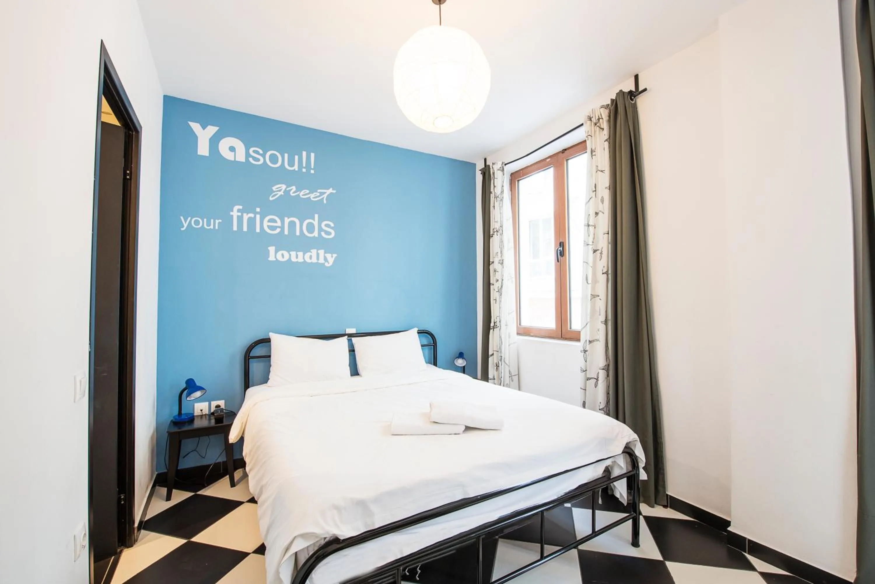 Bed in Safestay Athens Monastiraki