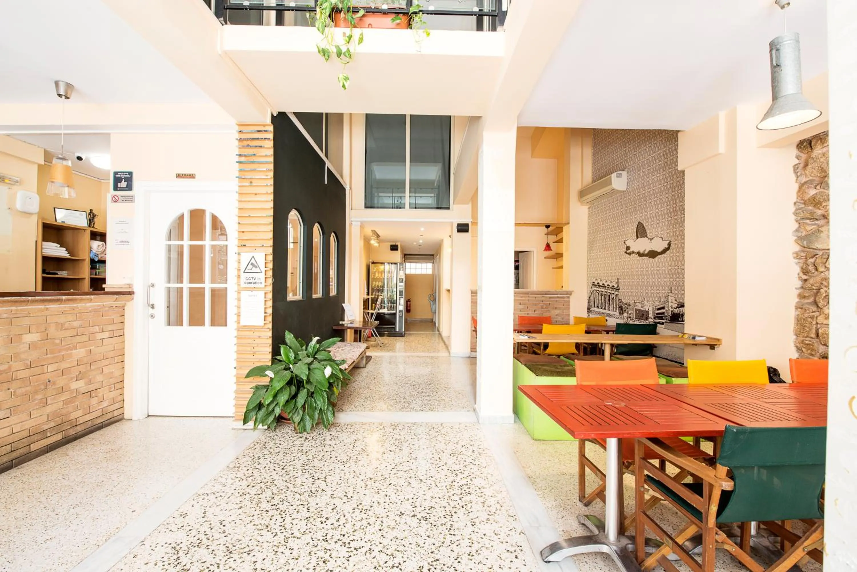 Facade/entrance in Safestay Athens Monastiraki