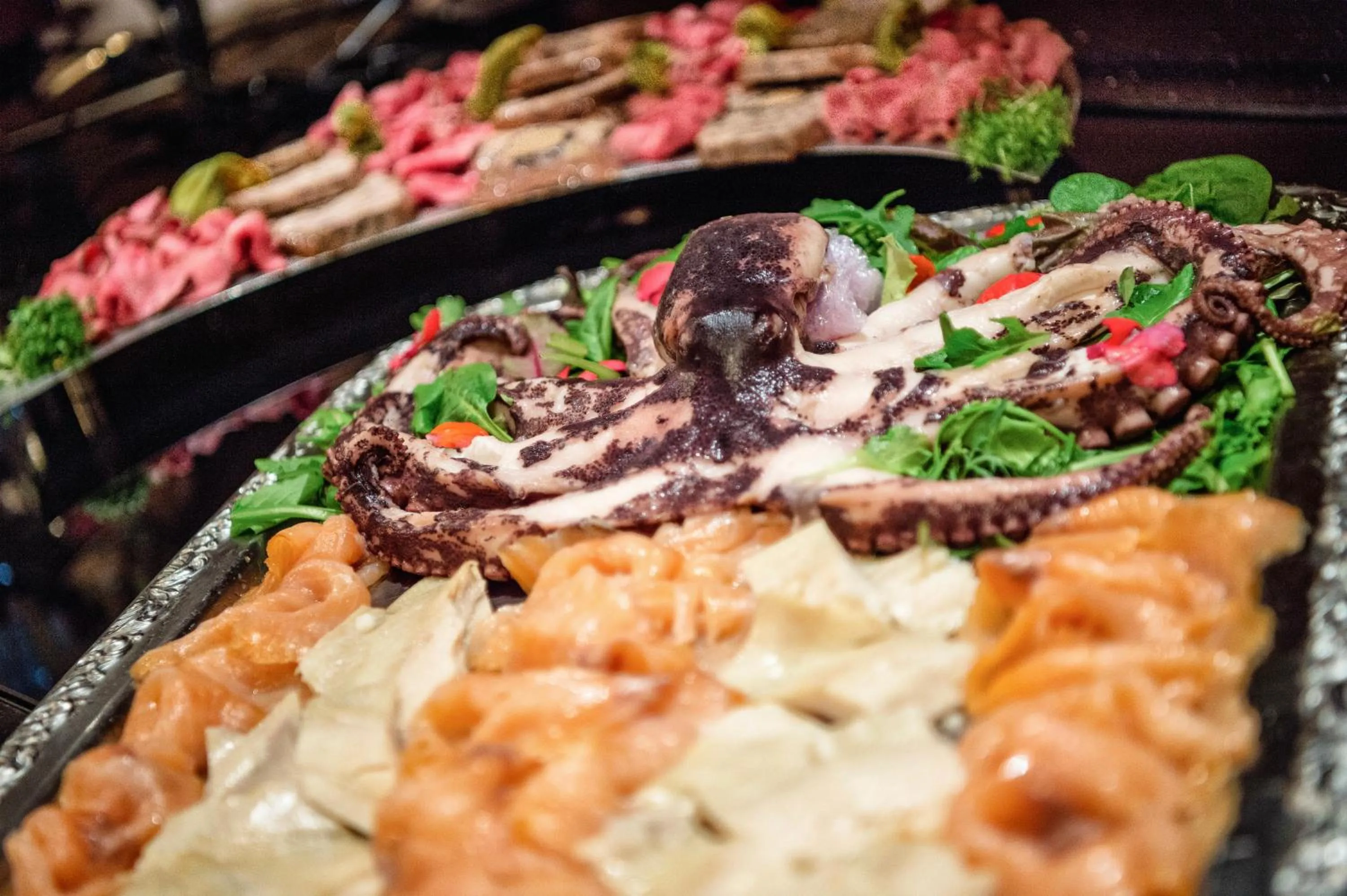 Food and drinks in Hotel Norica - Thermenhotels Gastein mit dem Bademantel direkt in die Therme