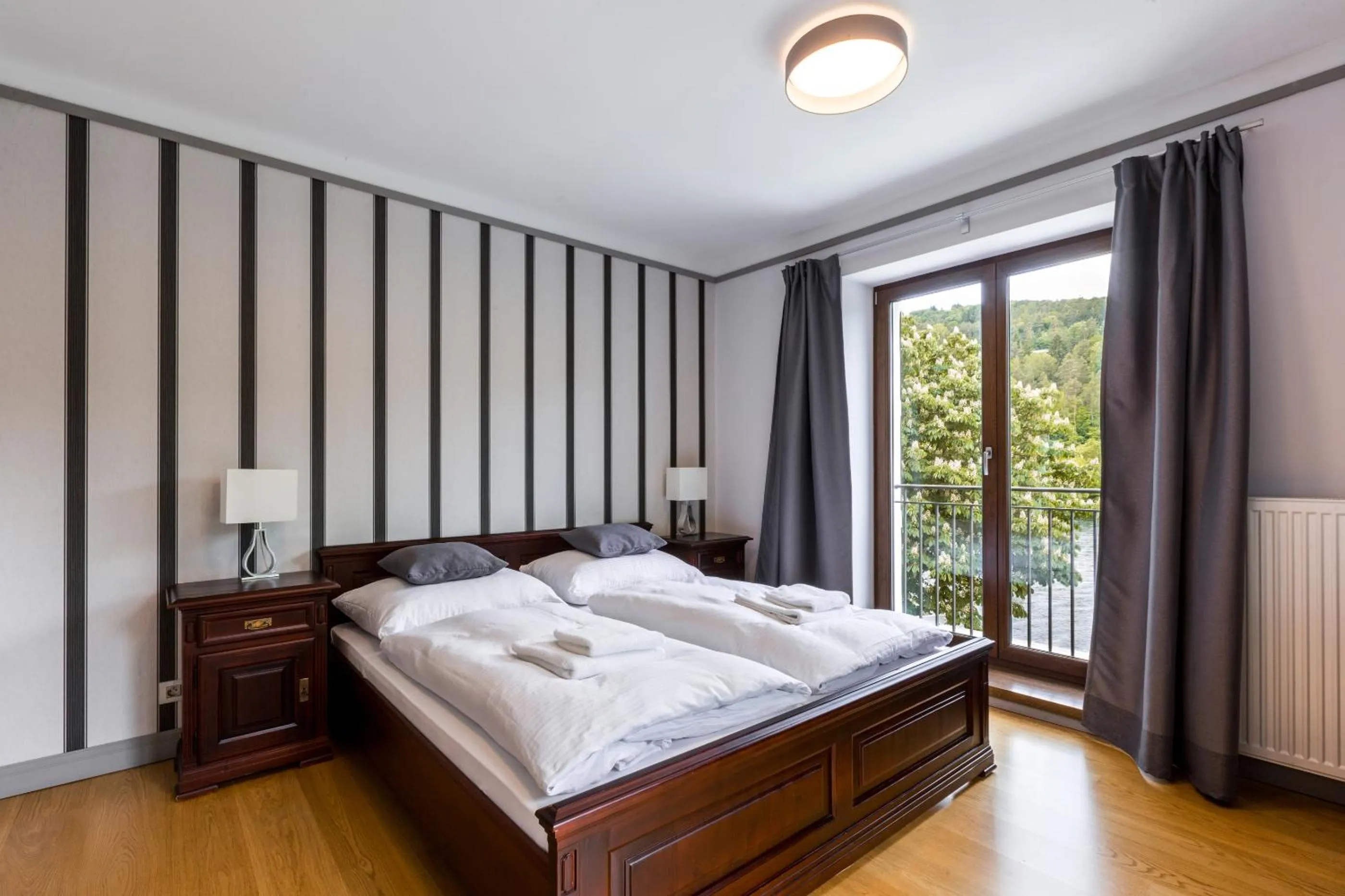 Photo of the whole room, Bed in Hotel Mandát