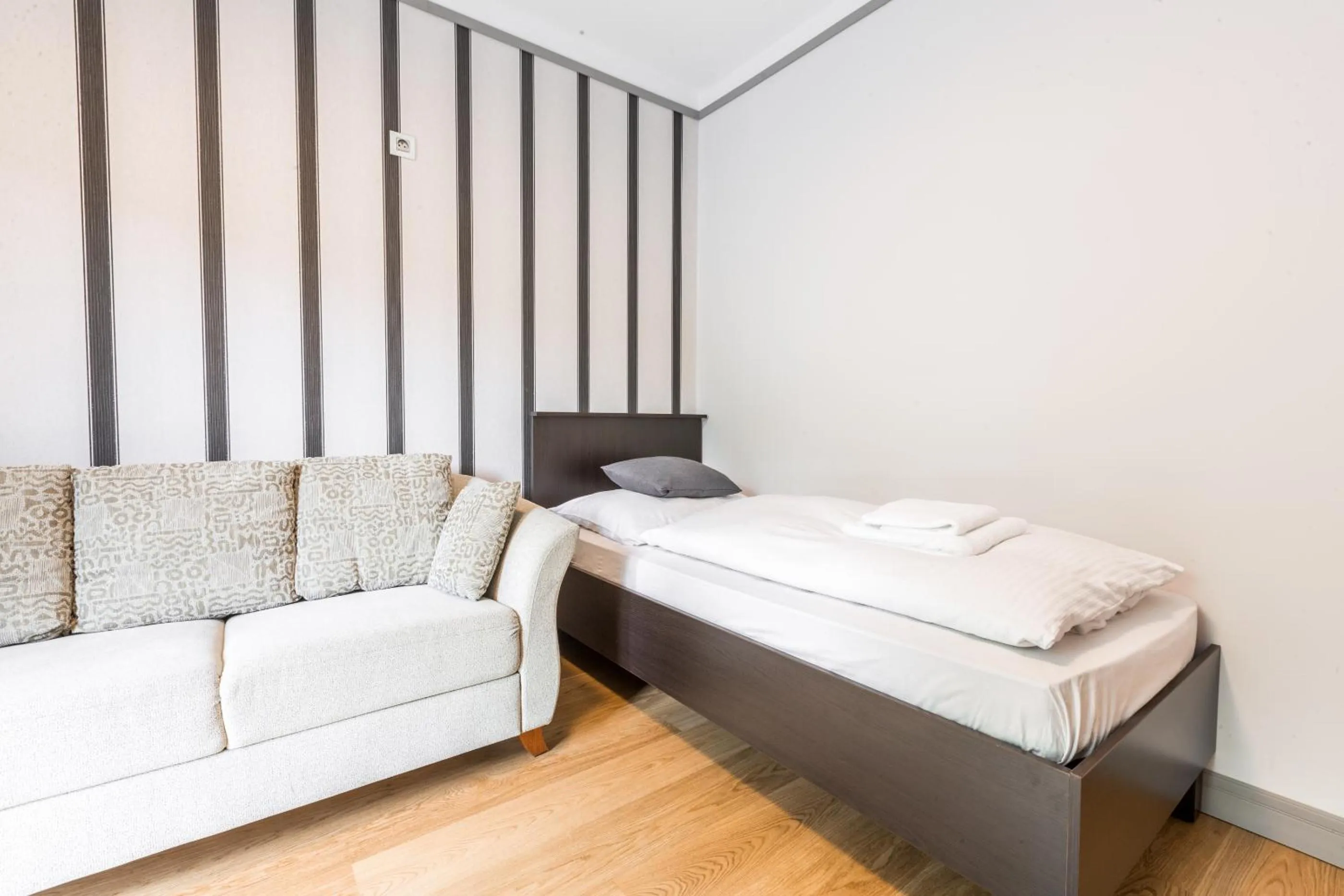 Photo of the whole room, Bed in Hotel Mandát