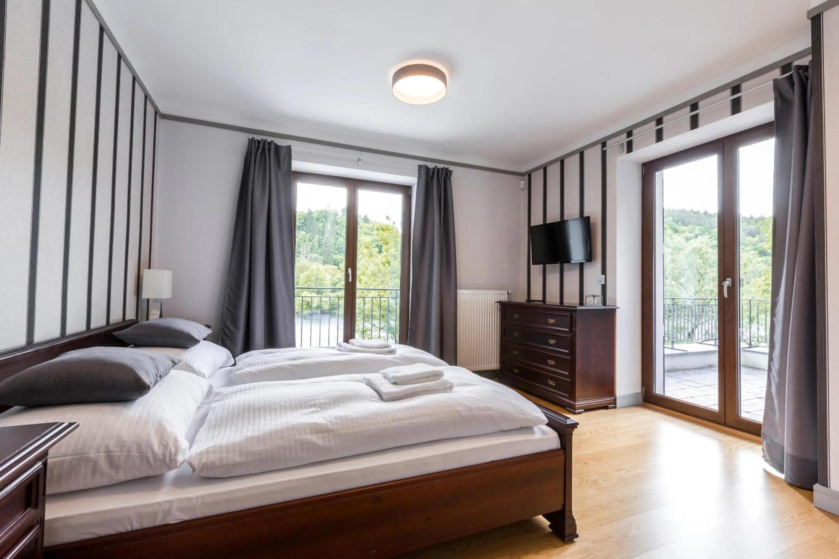 Photo of the whole room, Bed in Hotel Mandát