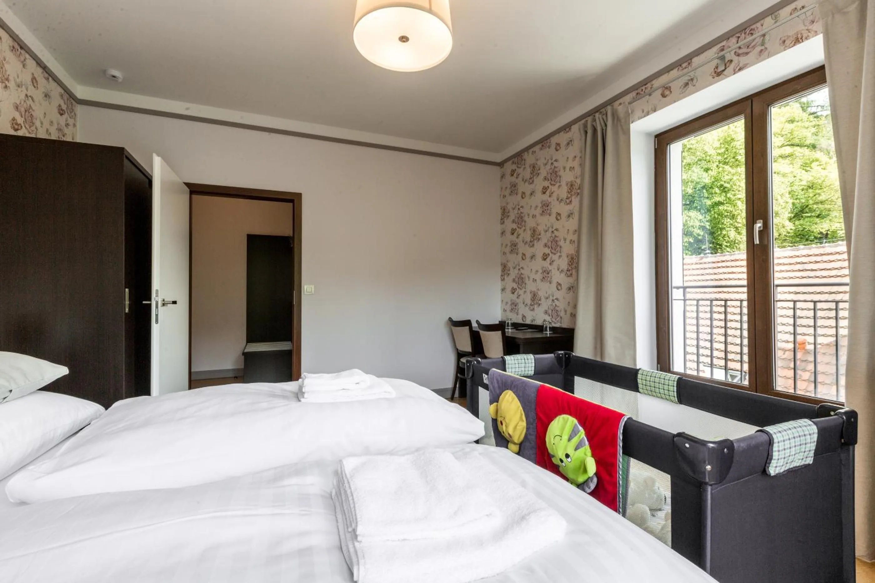 Photo of the whole room, Bed in Hotel Mandát