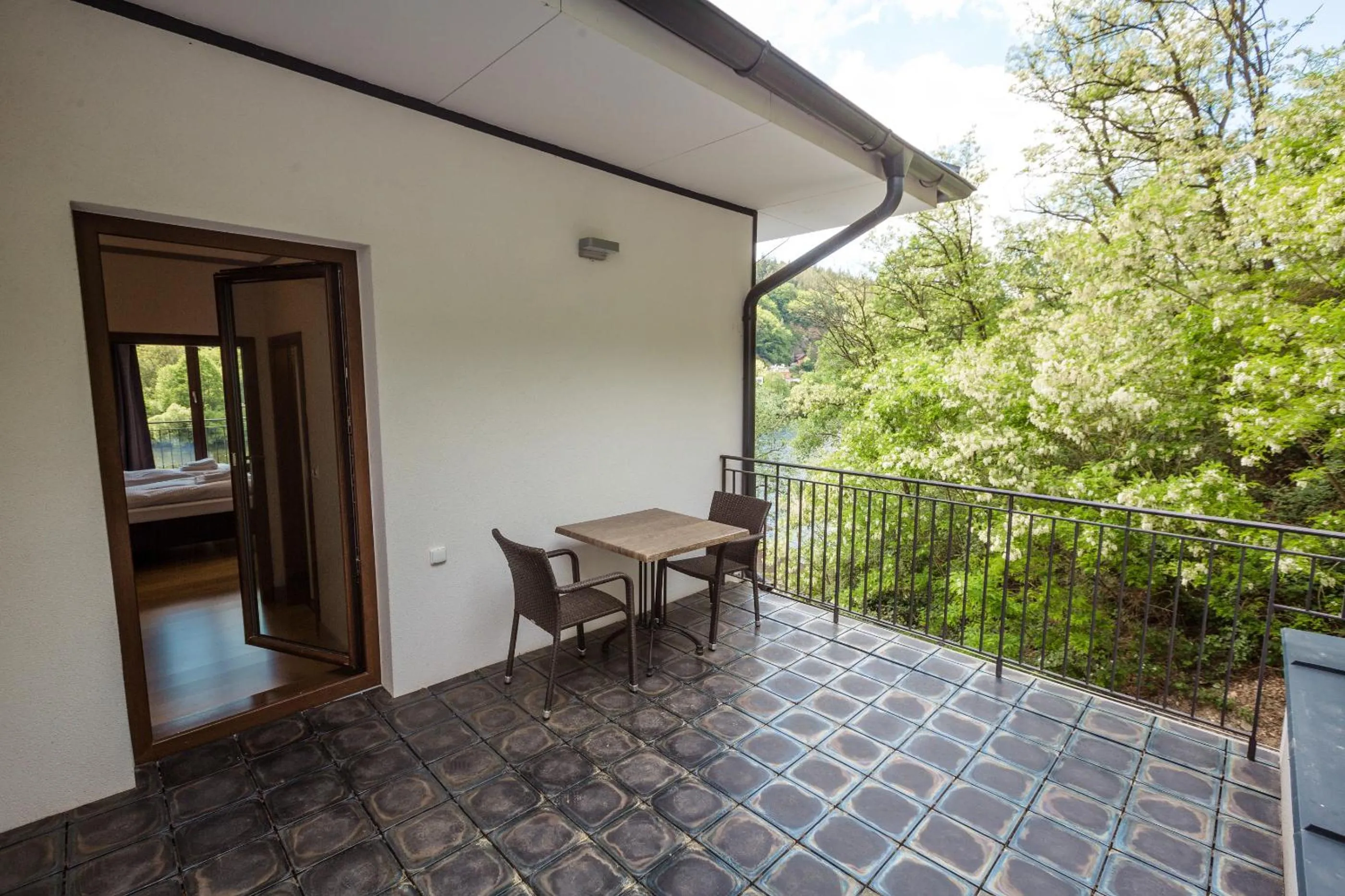 Balcony/Terrace in Hotel Mandát