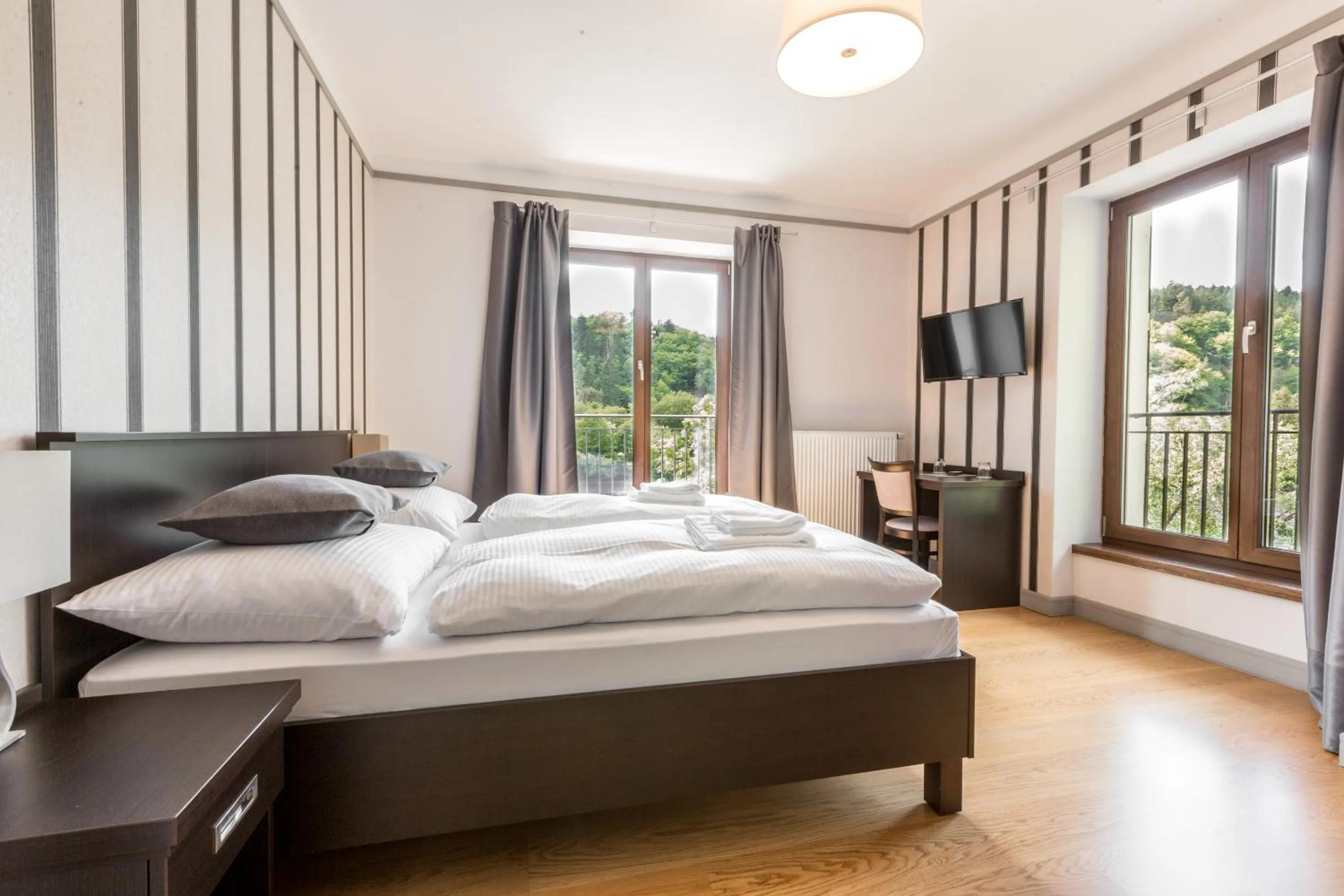 Photo of the whole room, Bed in Hotel Mandát