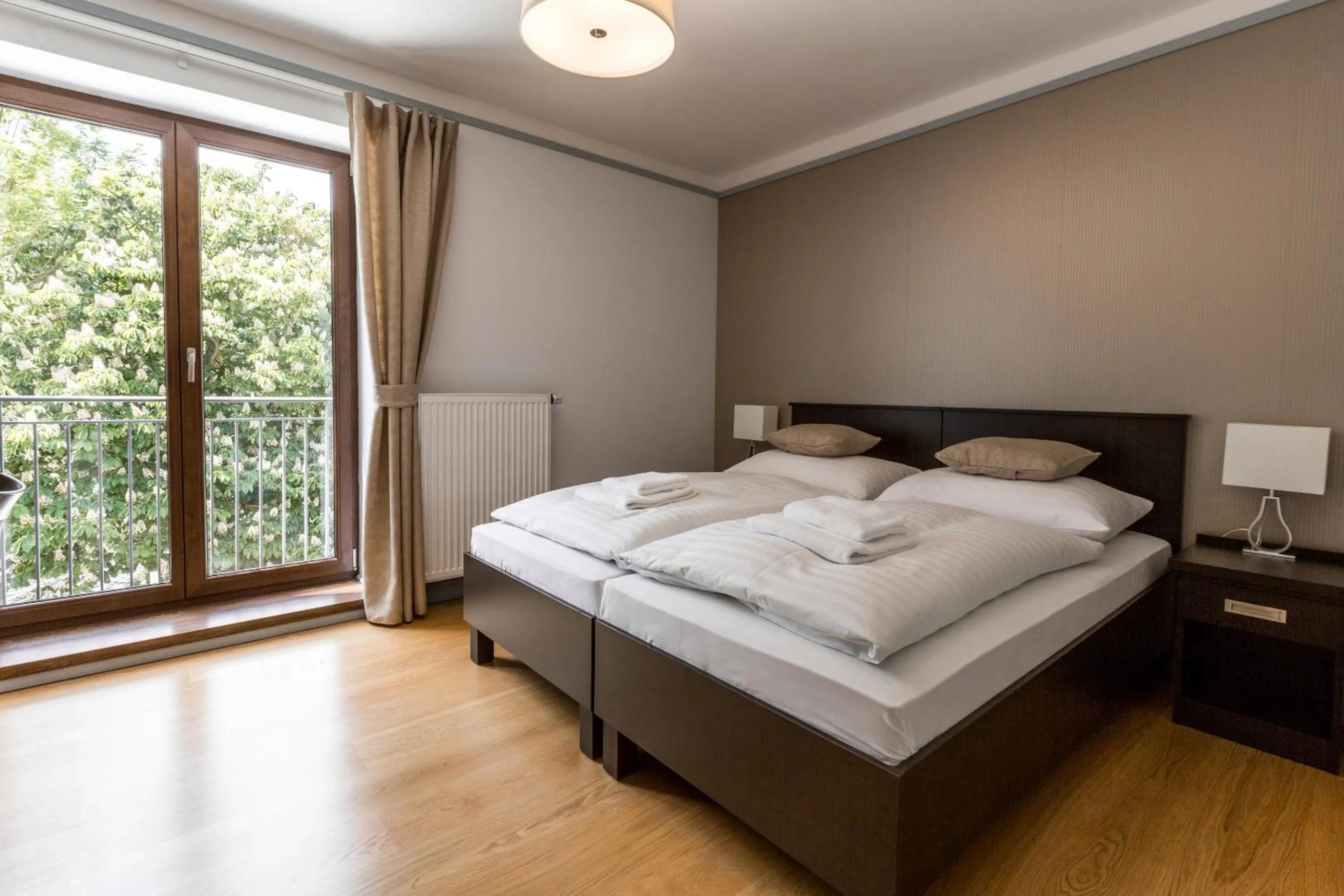 Photo of the whole room, Bed in Hotel Mandát