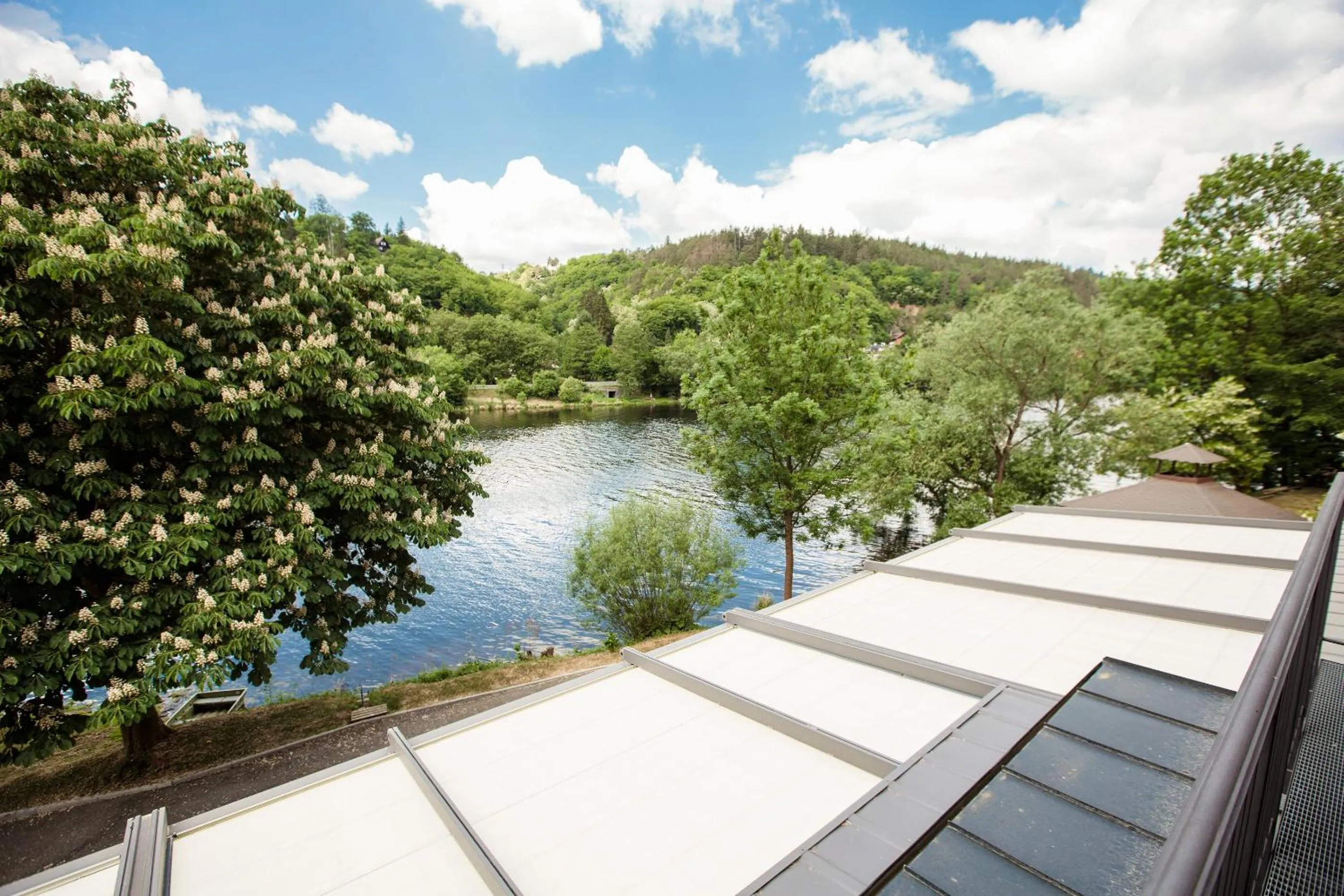River view in Hotel Mandát