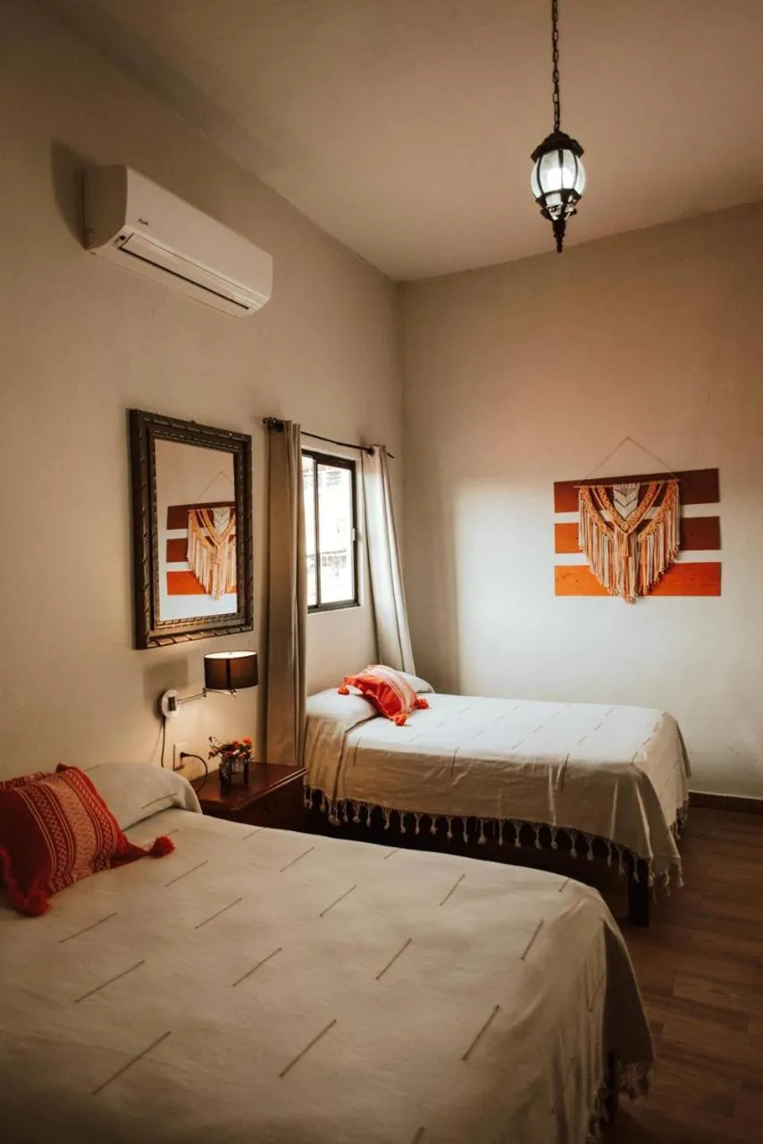 Bed in Grann Posada Xilitla