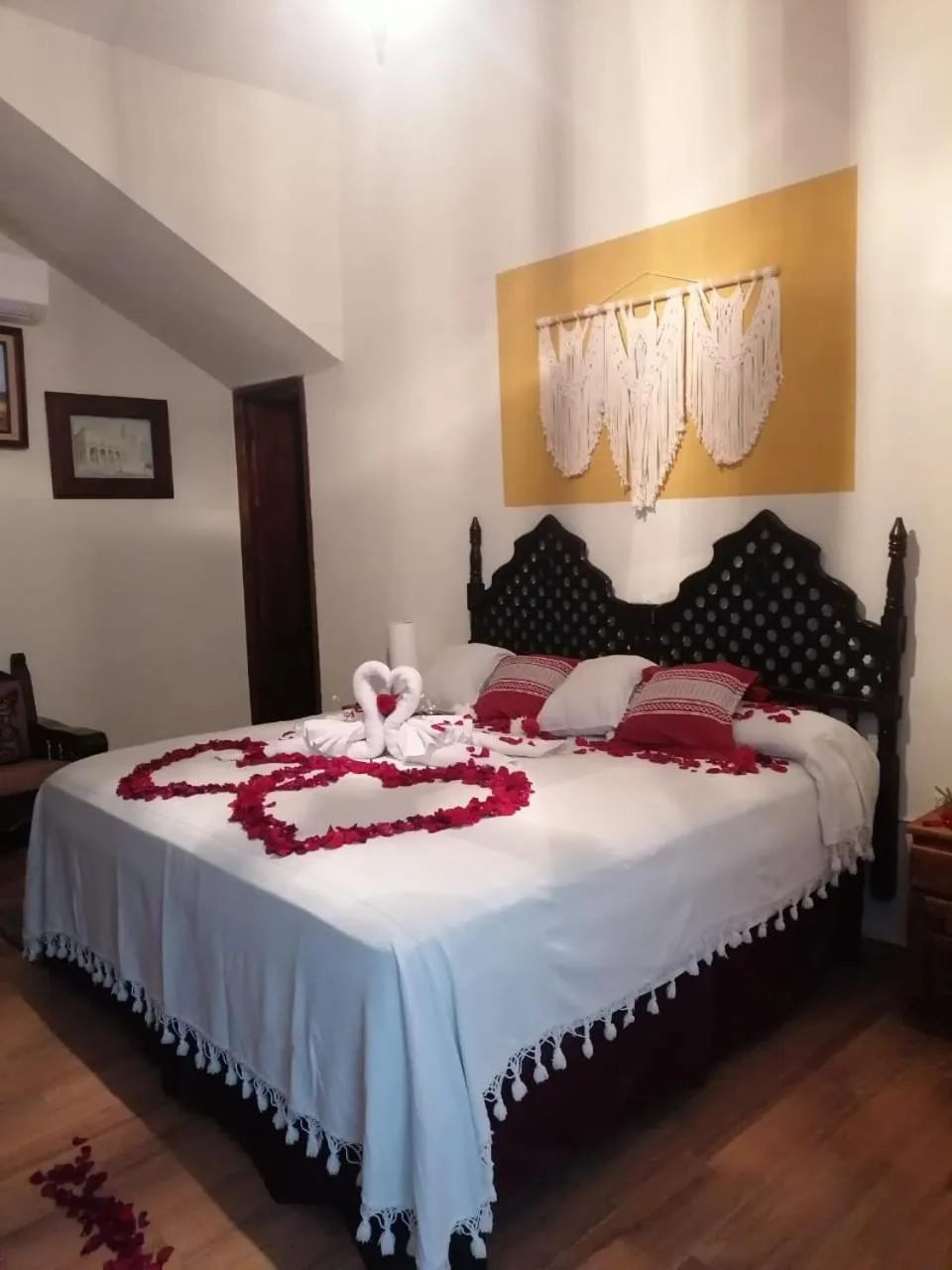 Bed in Grann Posada Xilitla