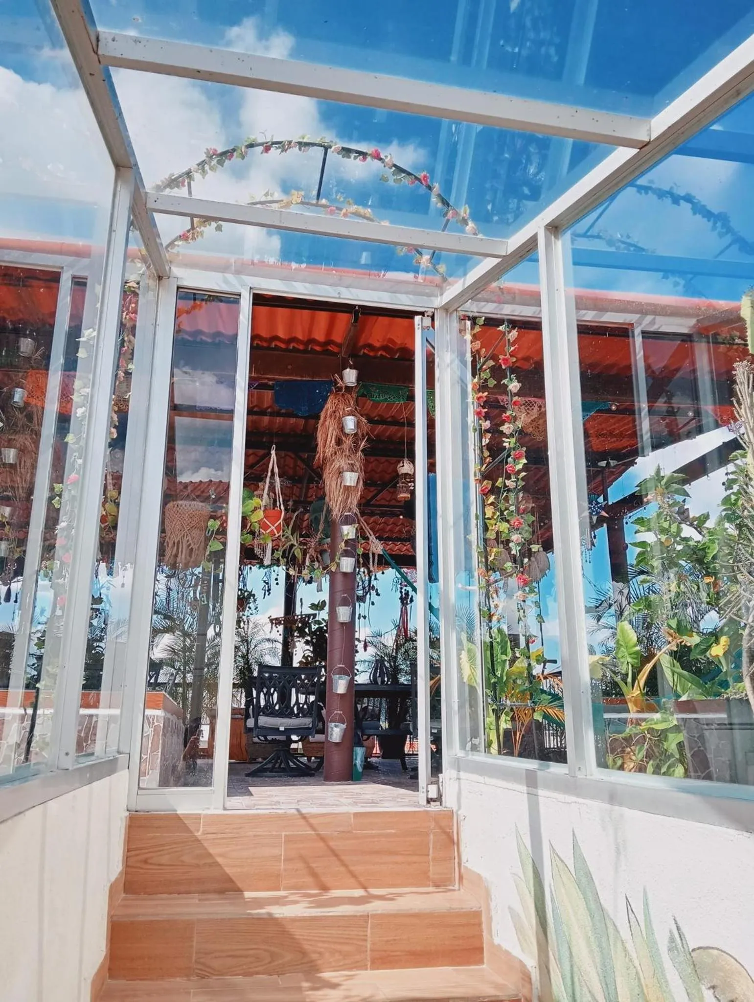 Balcony/Terrace in Grann Posada Xilitla
