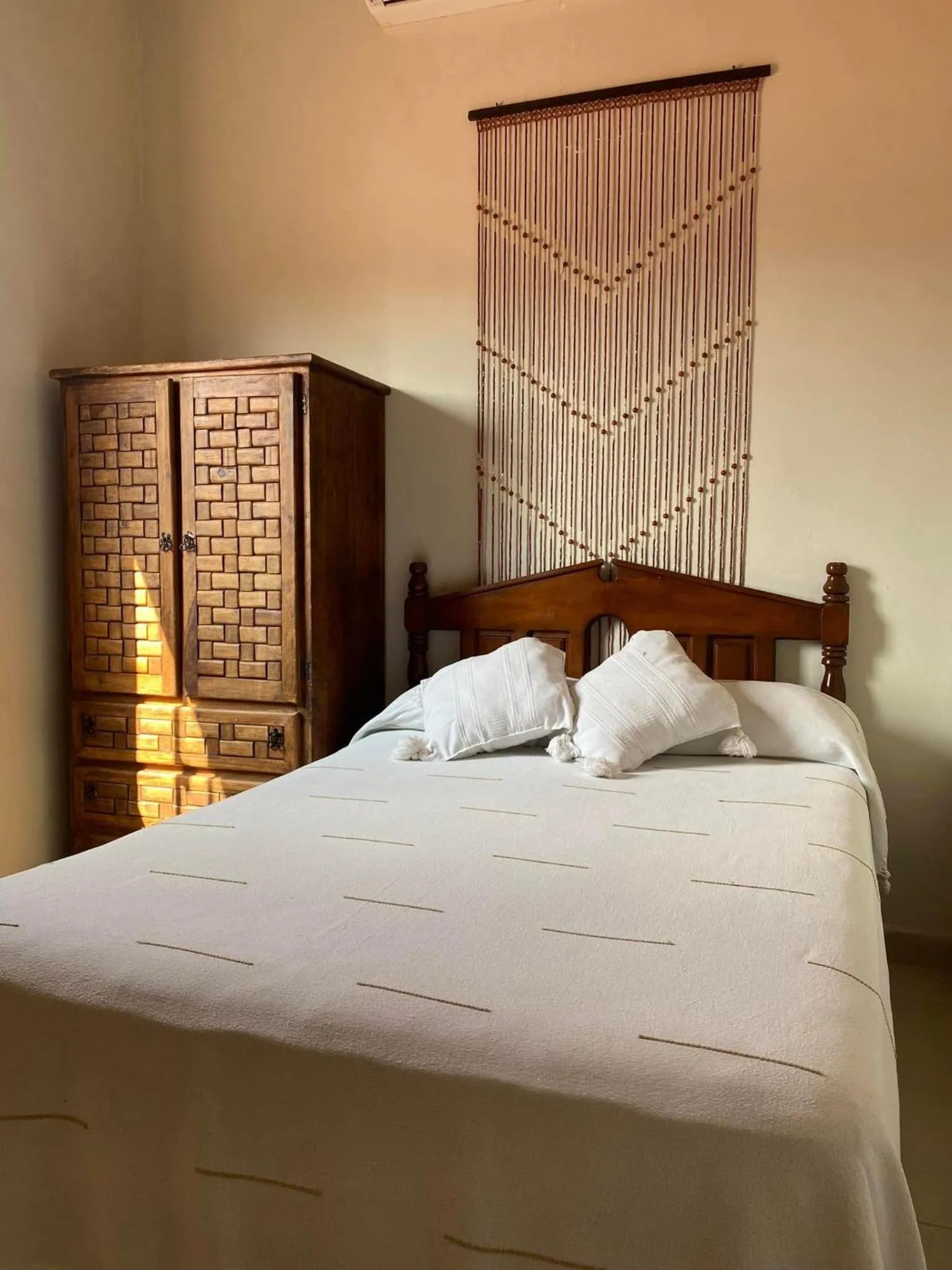 Bed in Grann Posada Xilitla