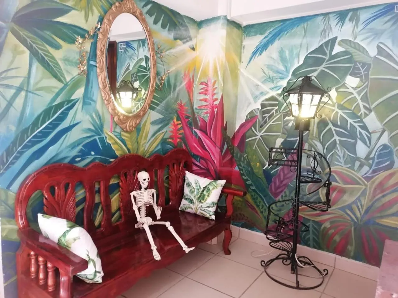 Lobby or reception in Grann Posada Xilitla