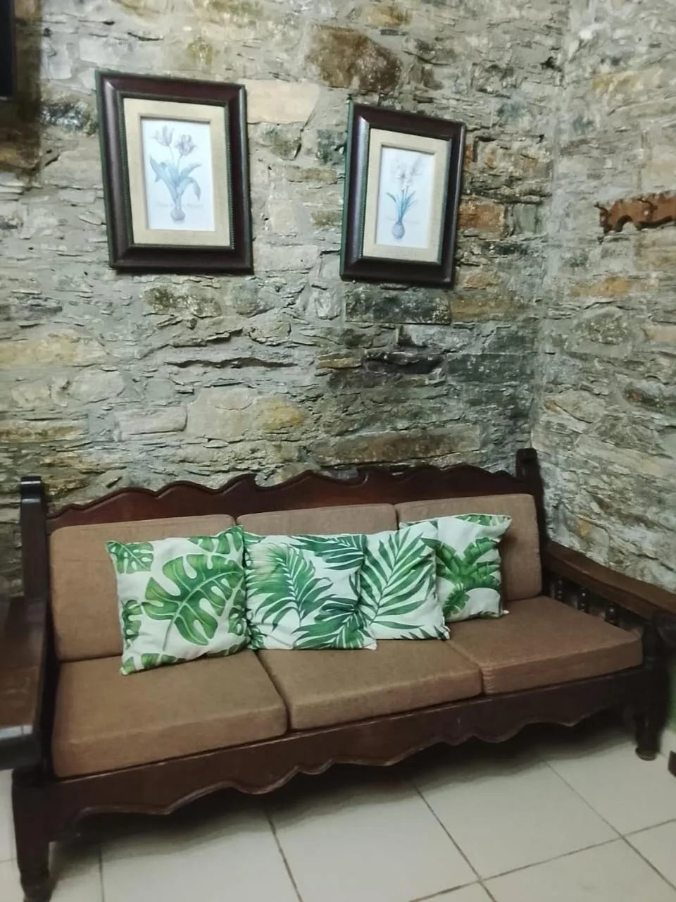 Decorative detail in Grann Posada Xilitla