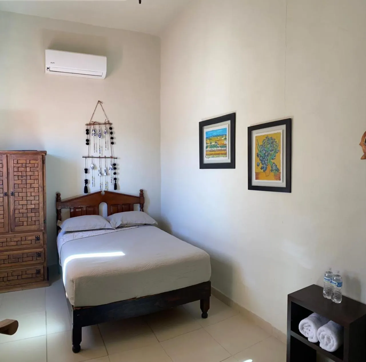 Bathroom, Bed in Grann Posada Xilitla