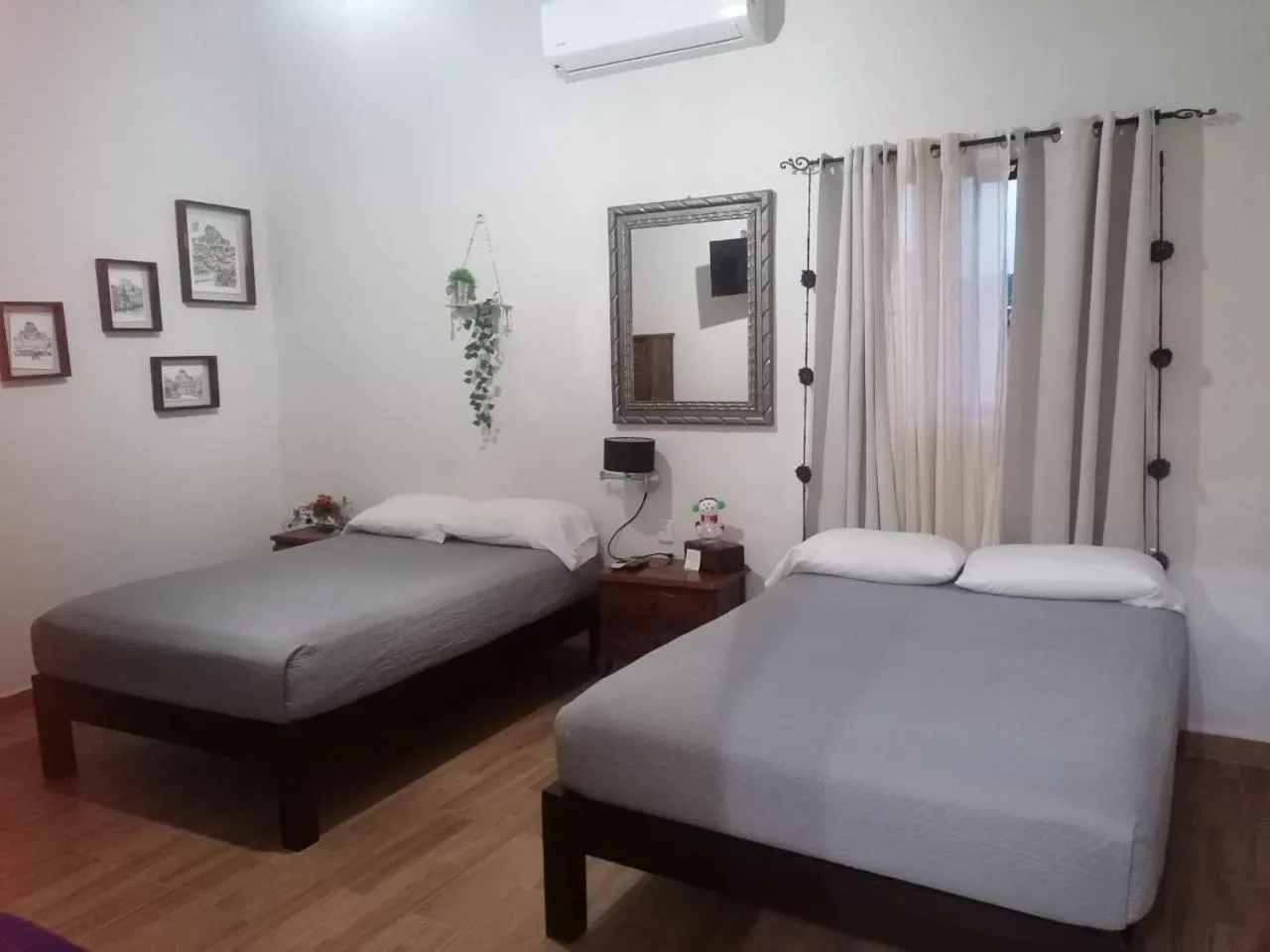 Bed in Grann Posada Xilitla