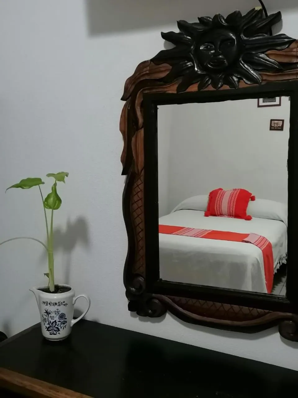 Bathroom, Bed in Grann Posada Xilitla