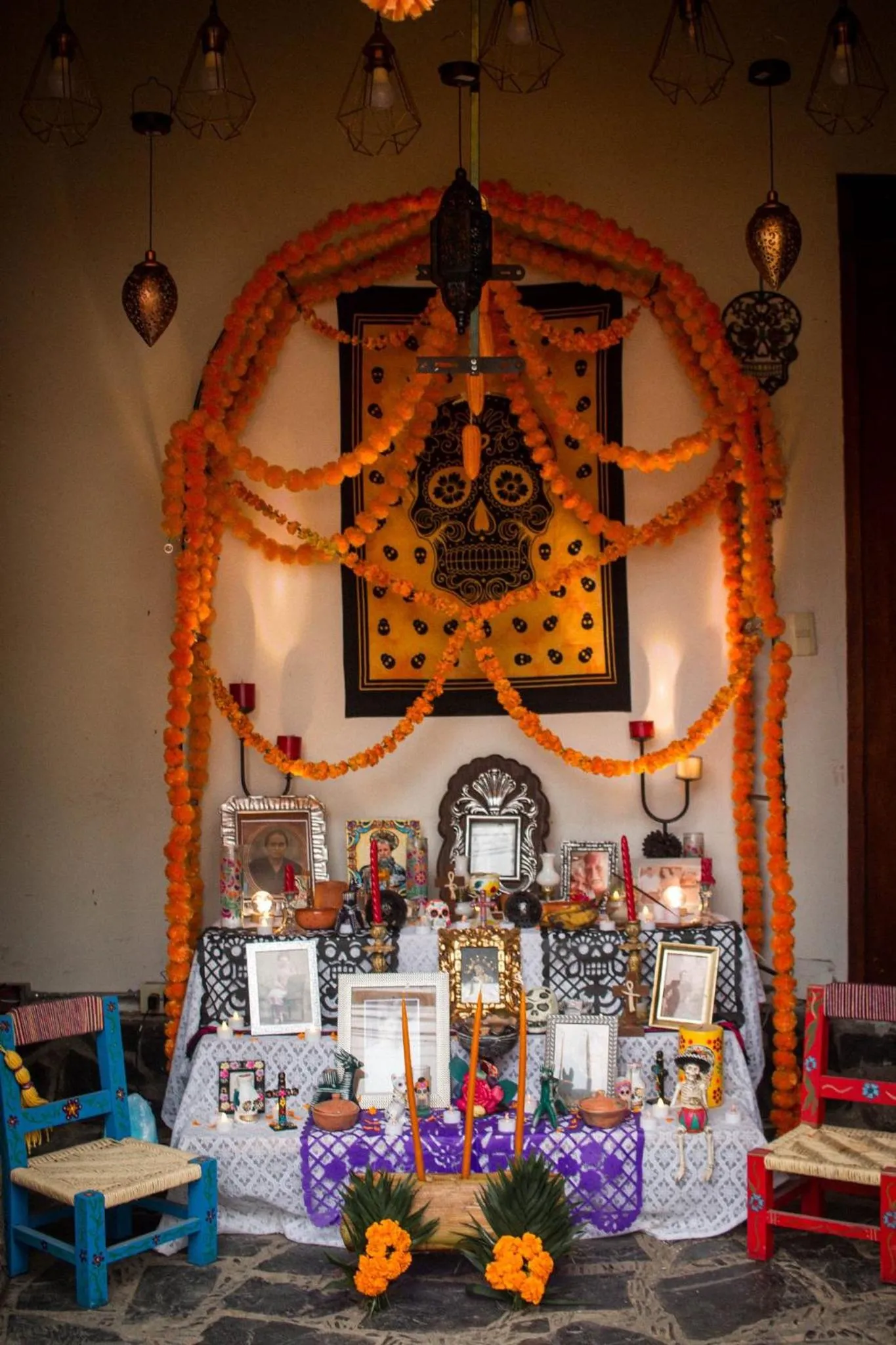 Decorative detail in Grann Posada Xilitla