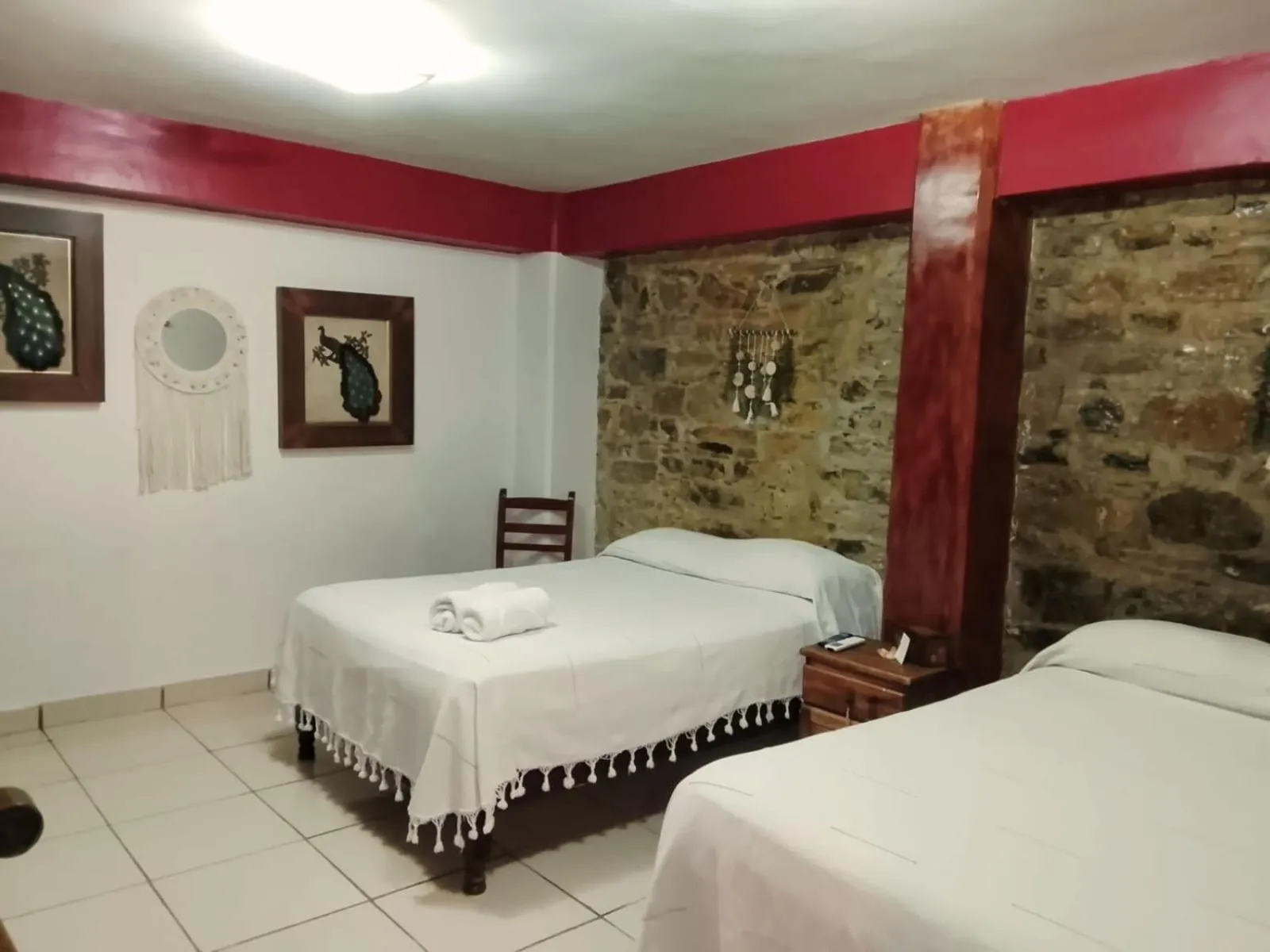 Bed in Grann Posada Xilitla