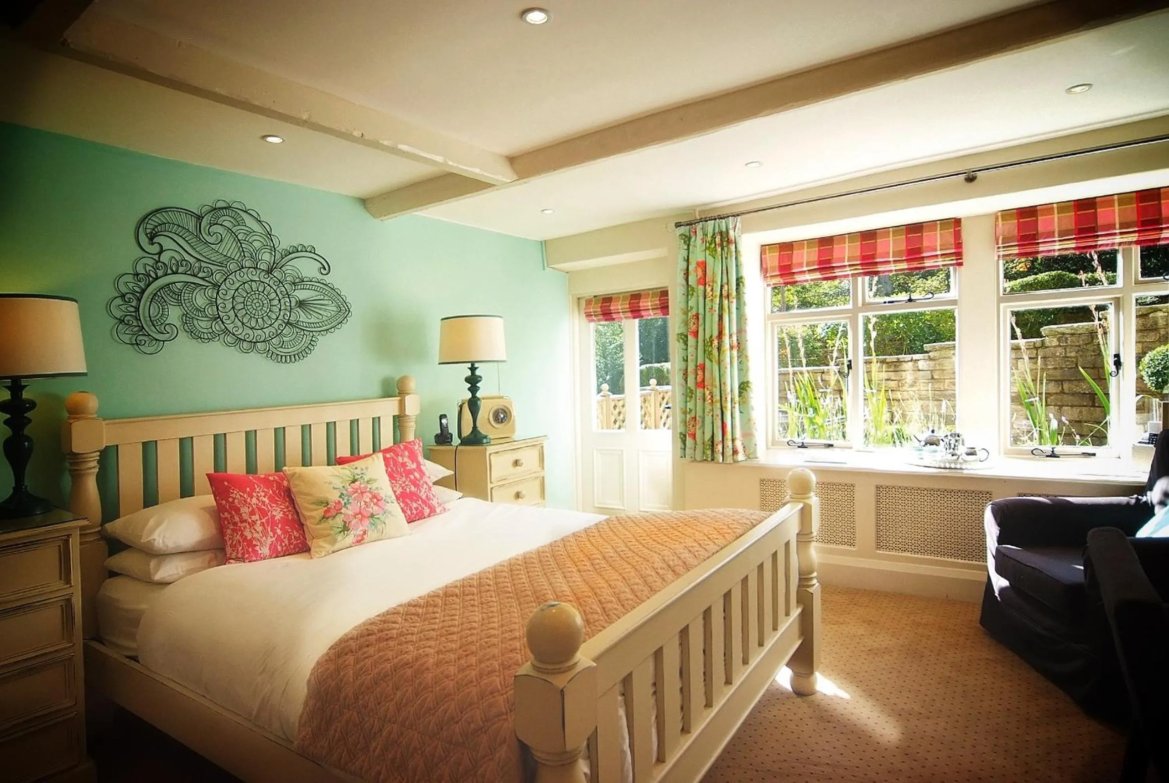 Bedroom, Bed in Shibden Mill Inn