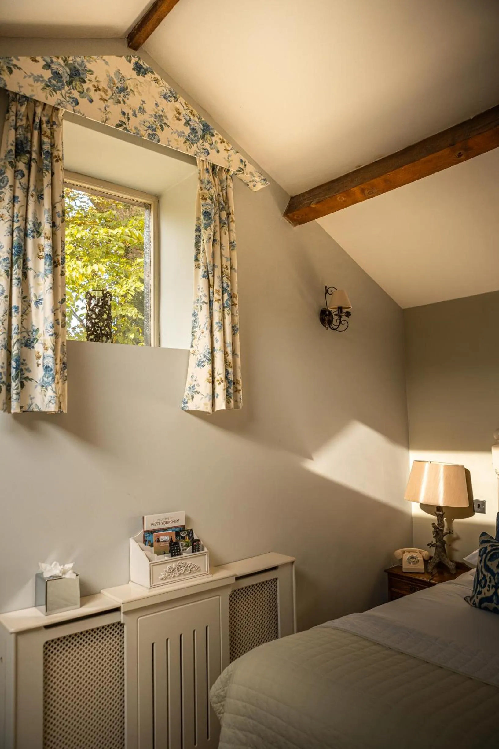 Bed in Shibden Mill Inn