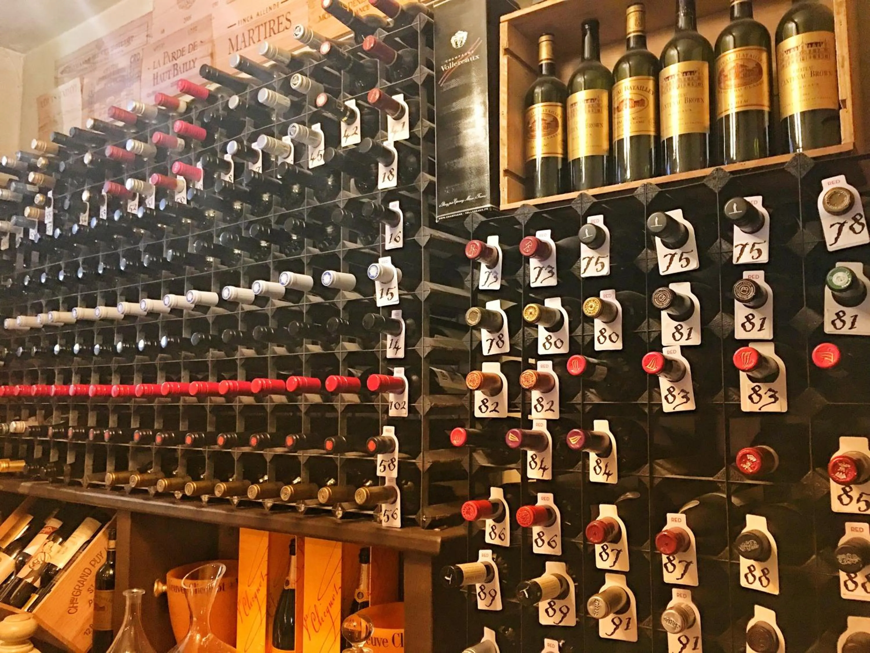 Alcoholic drinks in Shibden Mill Inn