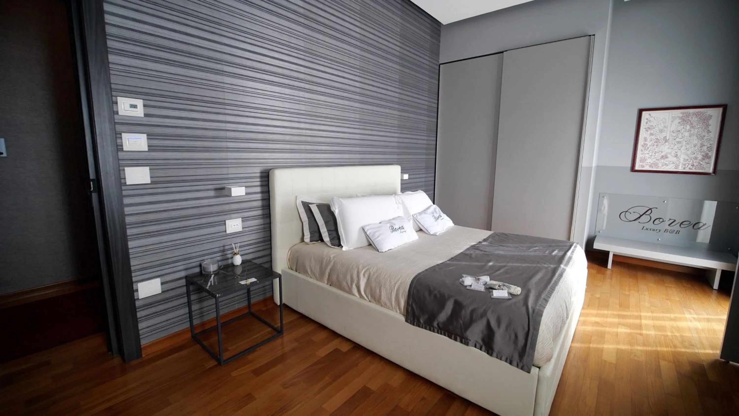 Bed in Borea Luxury B&B
