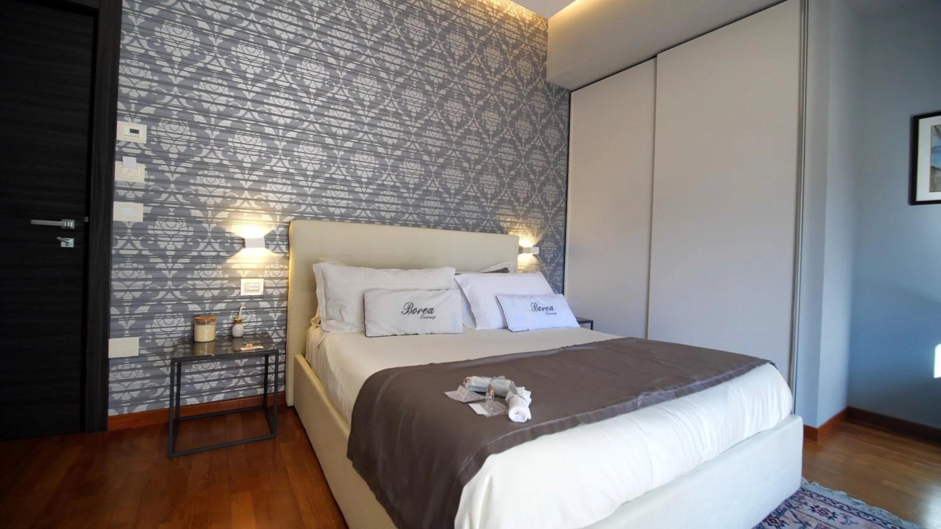 Bed in Borea Luxury B&B
