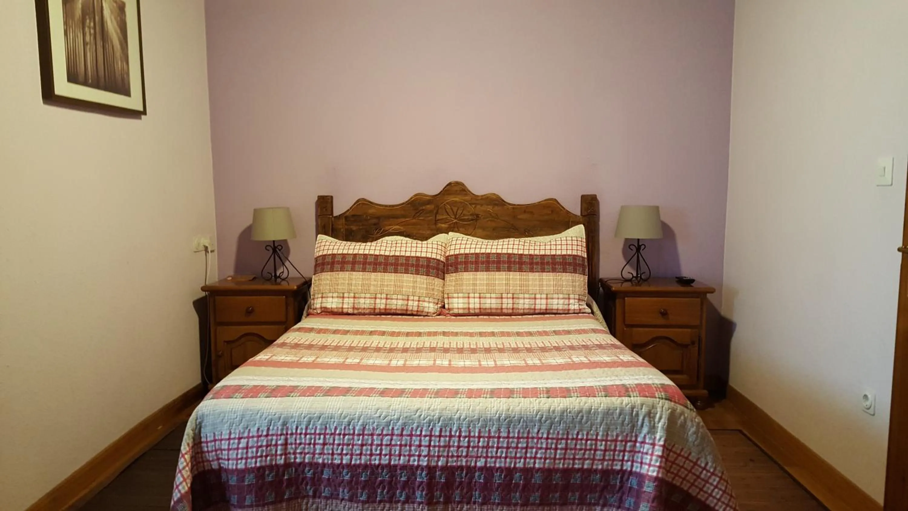 Bed in Hotel La Balsa