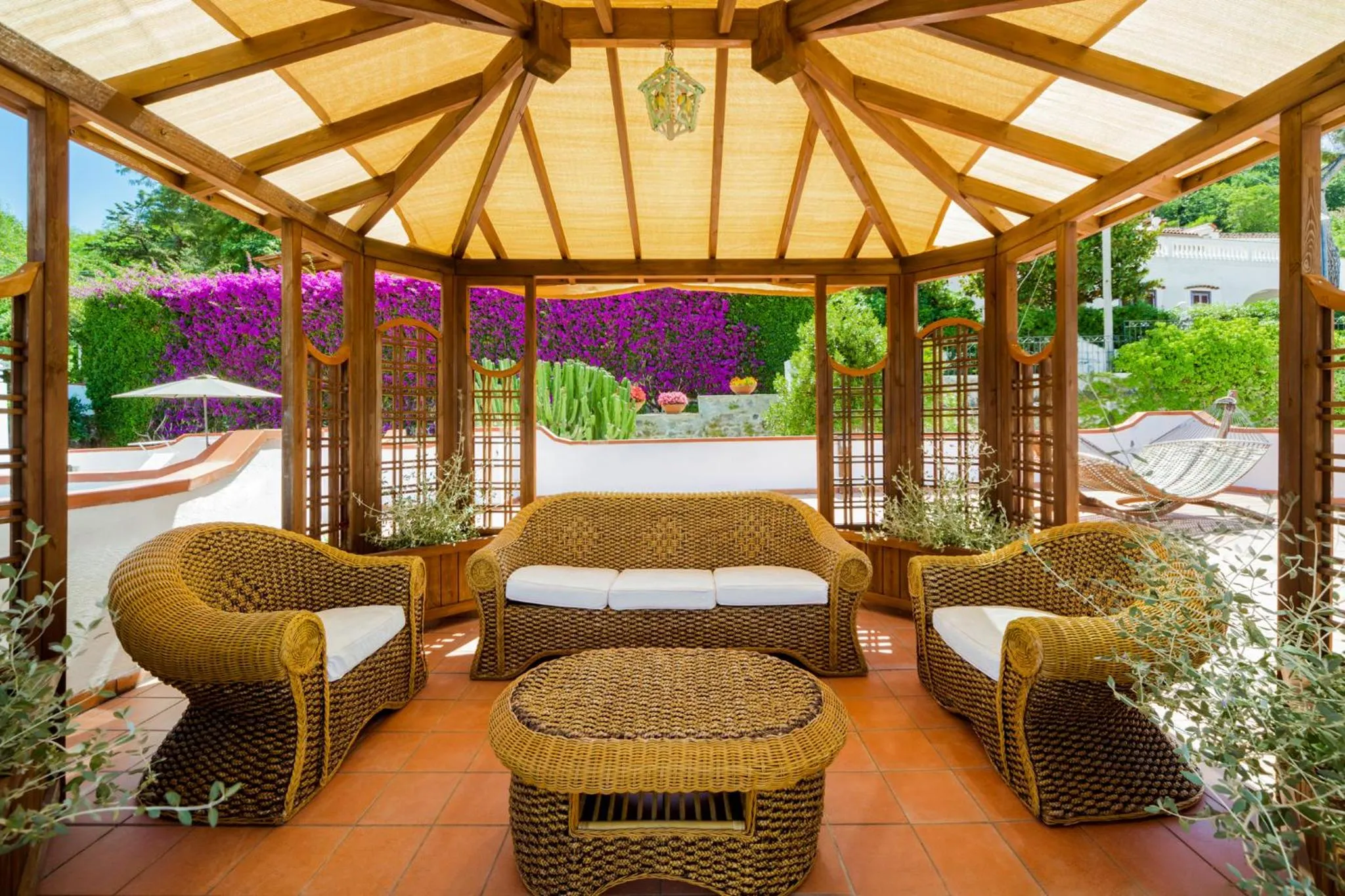 Patio in Villa Araucaria