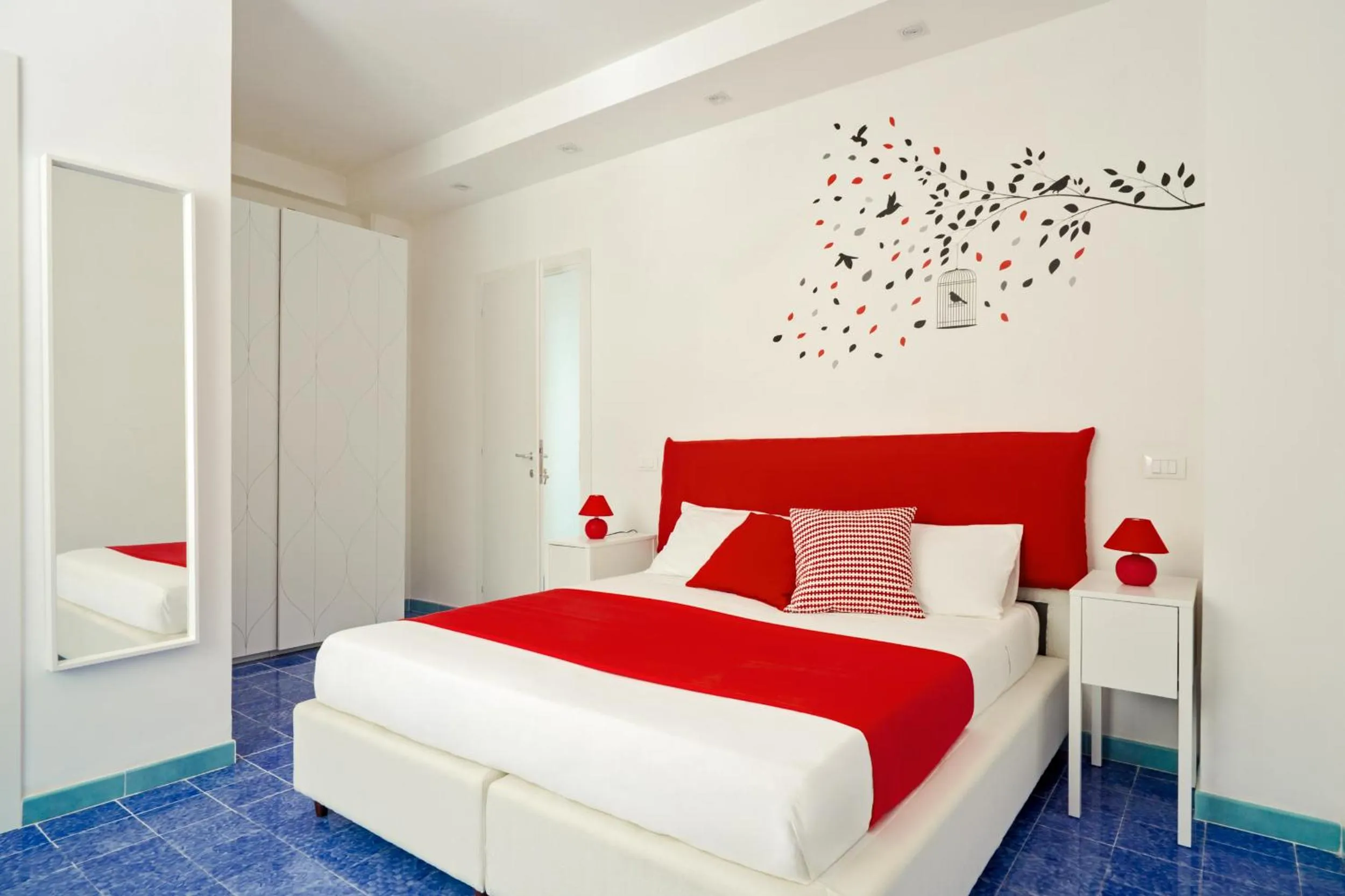 Bed in Villa Araucaria