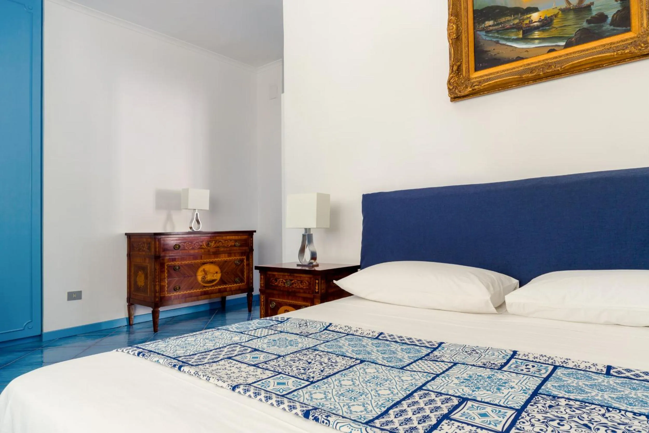 Bed in Villa Araucaria