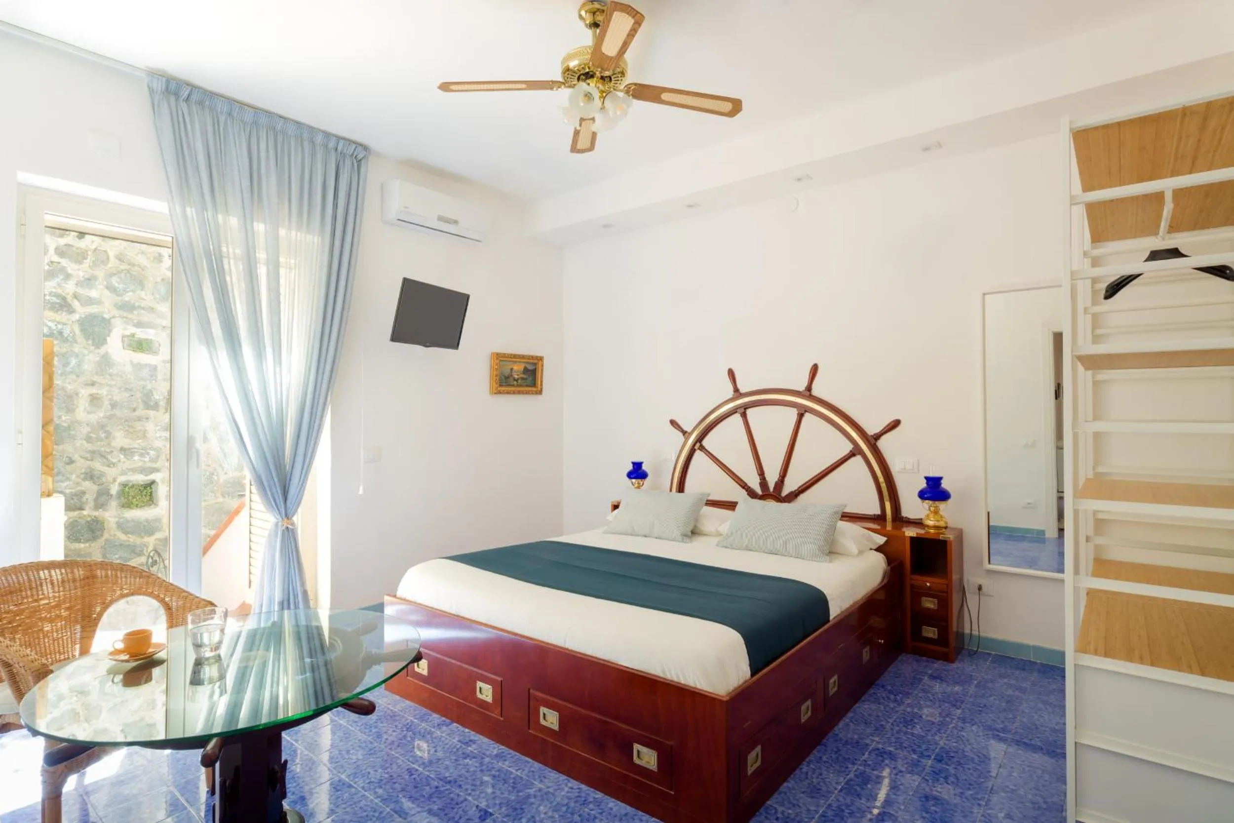 Bed in Villa Araucaria