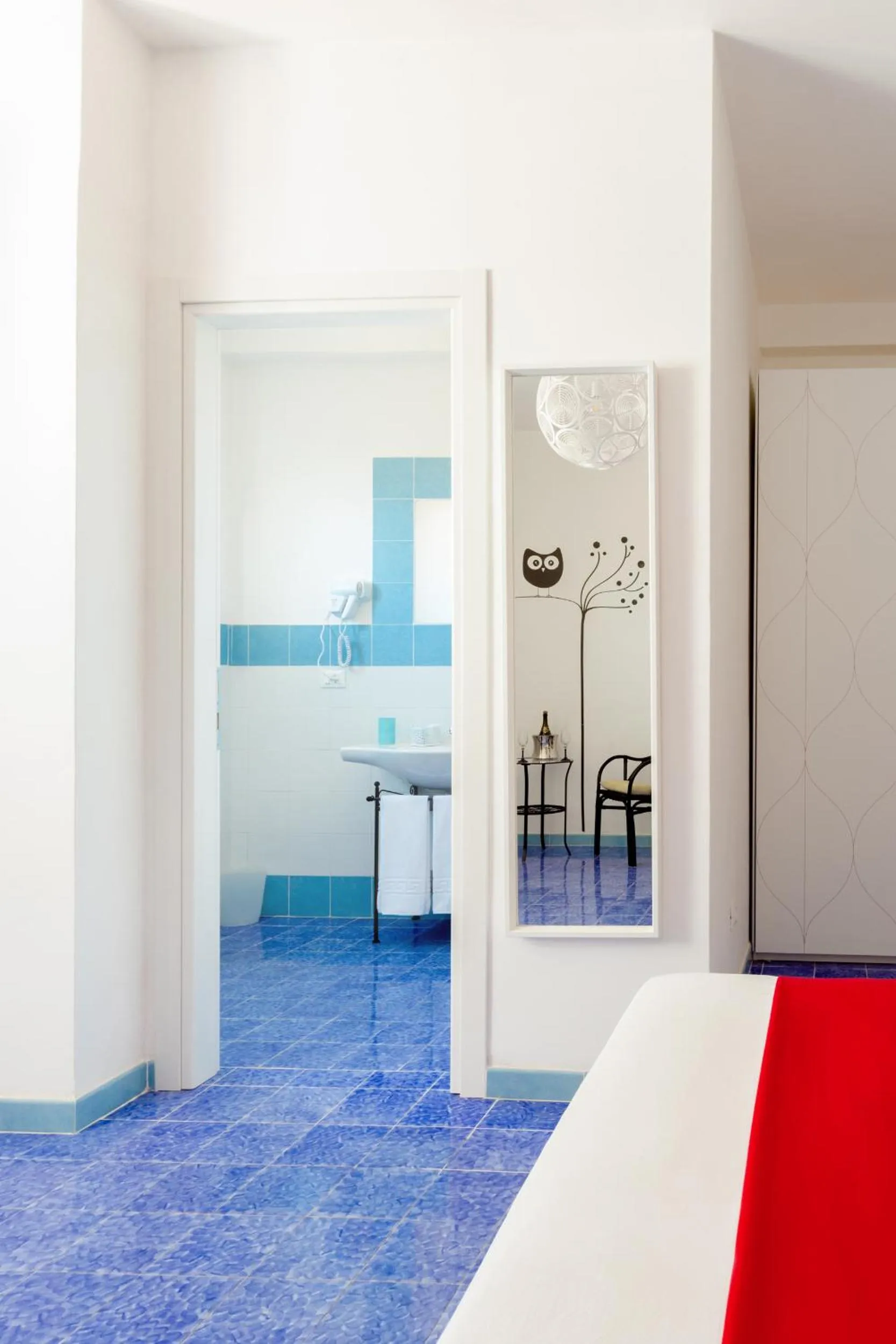 Bed in Villa Araucaria