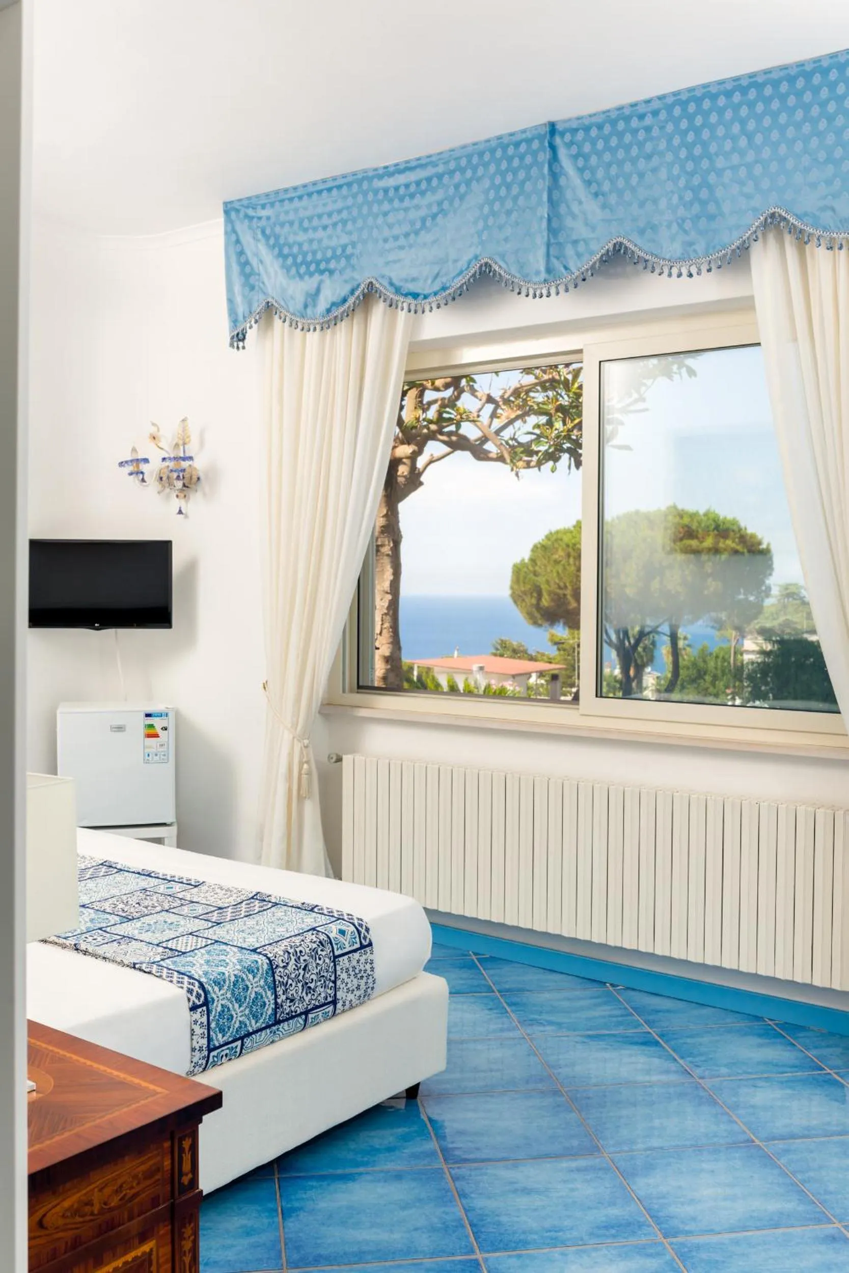 Bed in Villa Araucaria