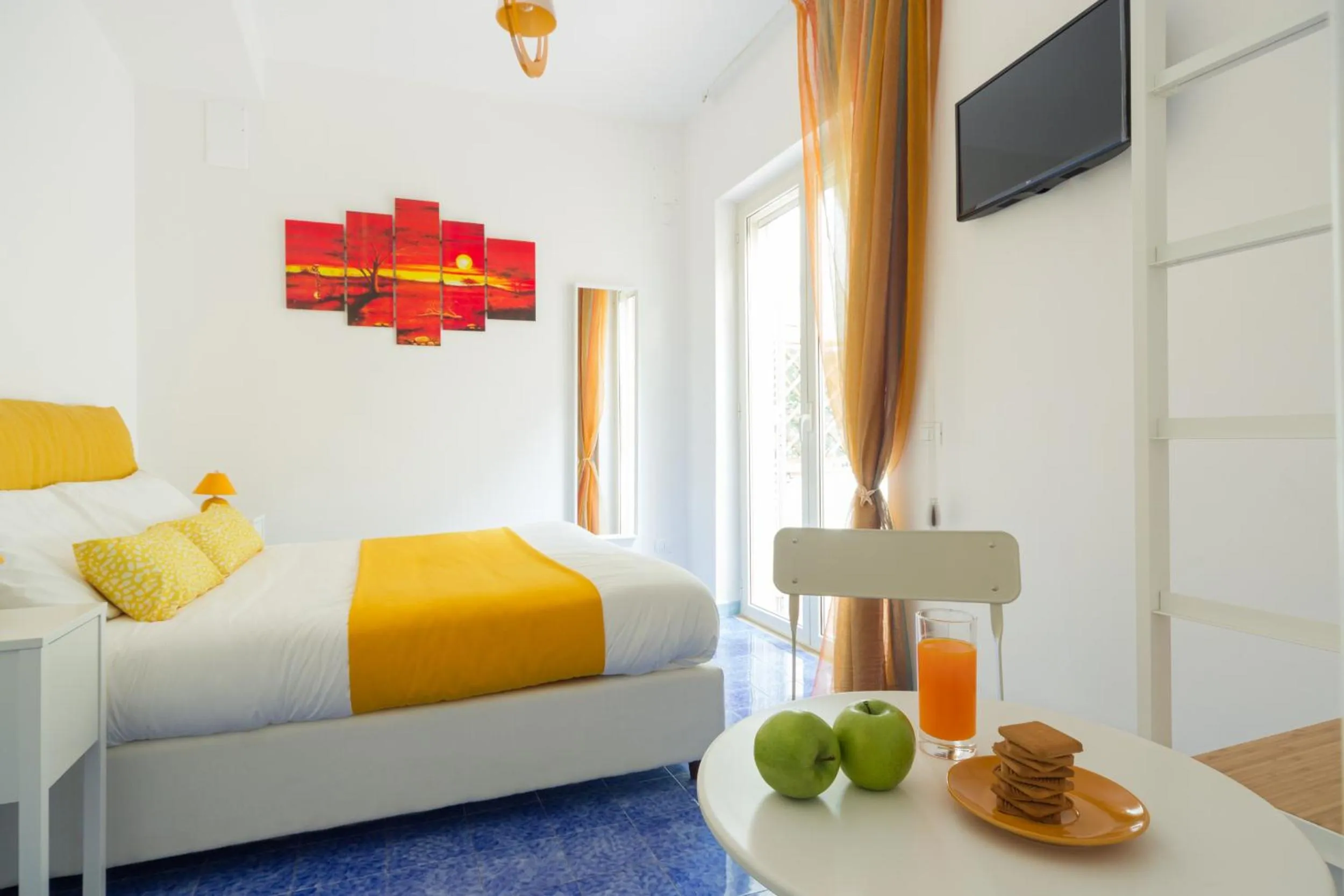 Bed in Villa Araucaria