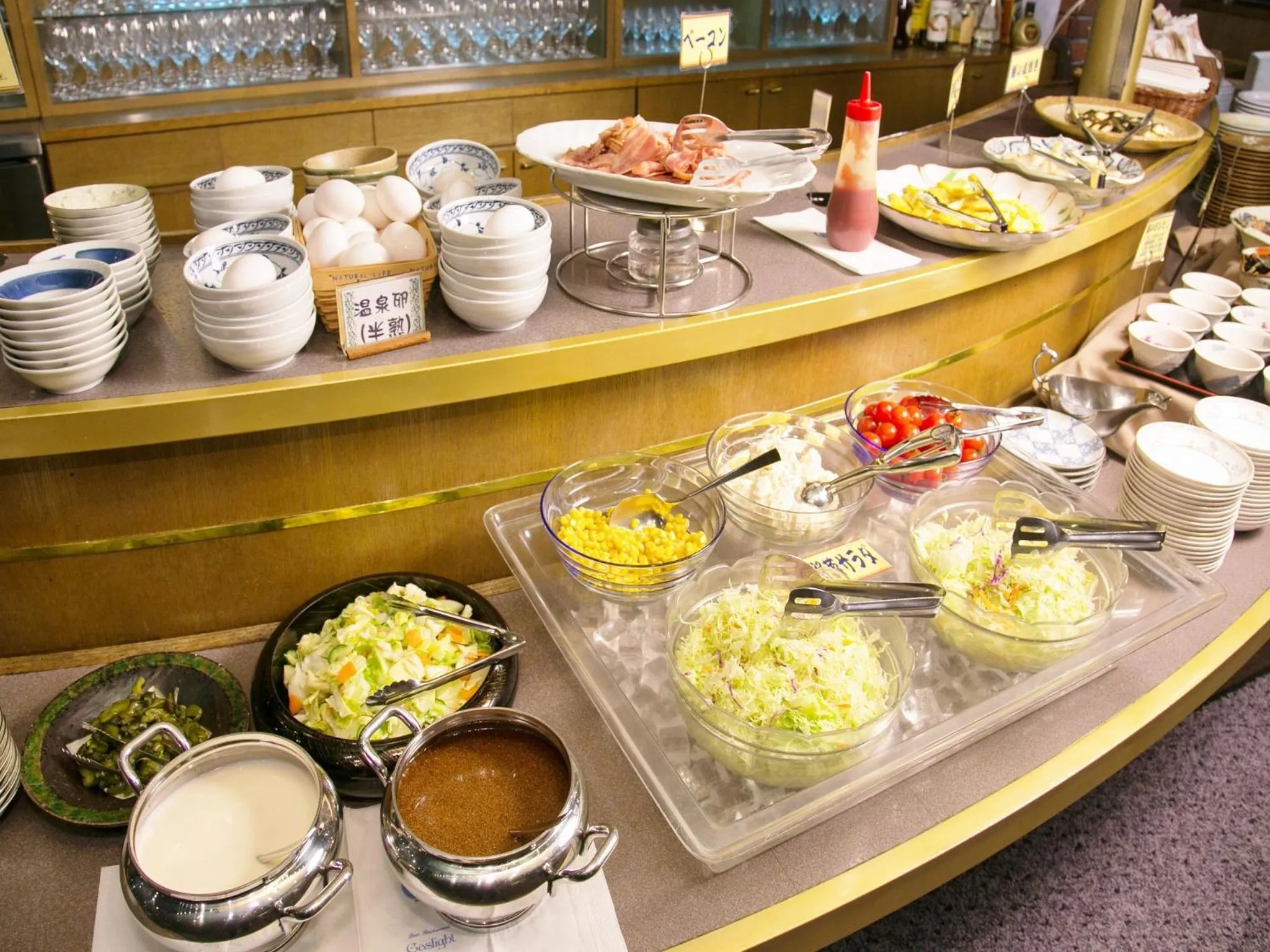 Buffet breakfast in Yamagata Nanokamachi Washington Hotel