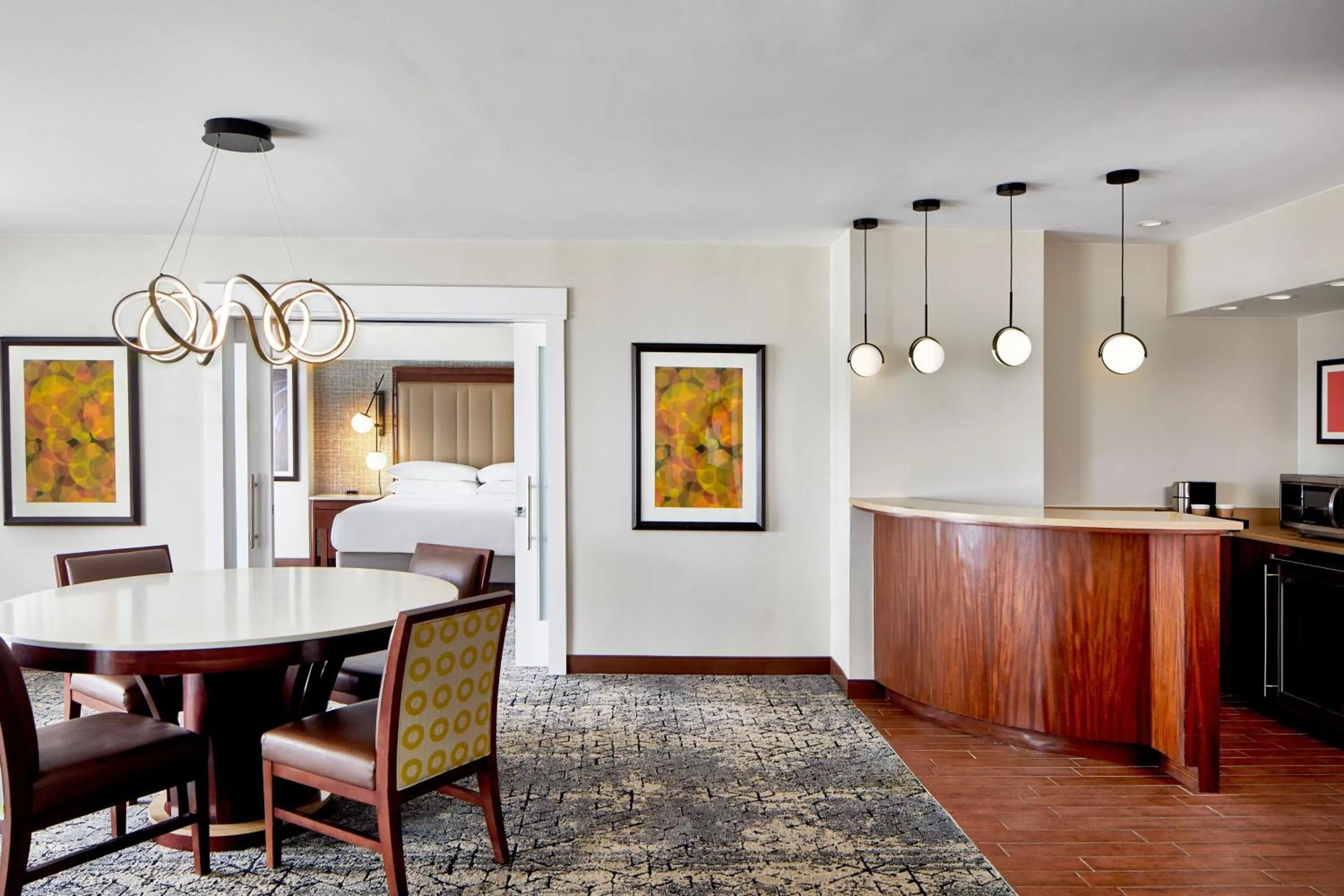 Photo of the whole room in Sheraton Indianapolis Hotel at Keystone Crossing