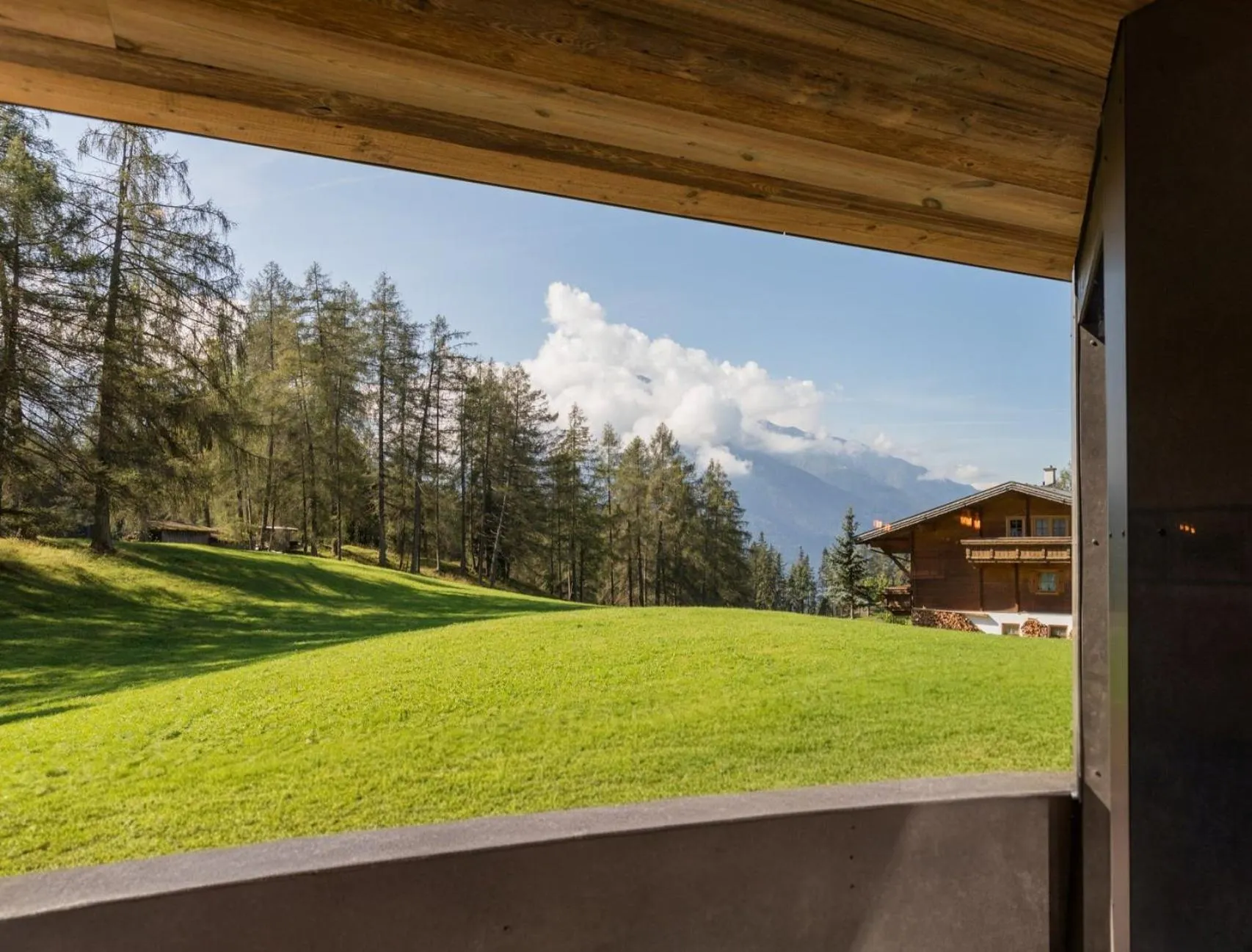 Balcony/Terrace in s'Hoamatl Dorfkrug Appartements