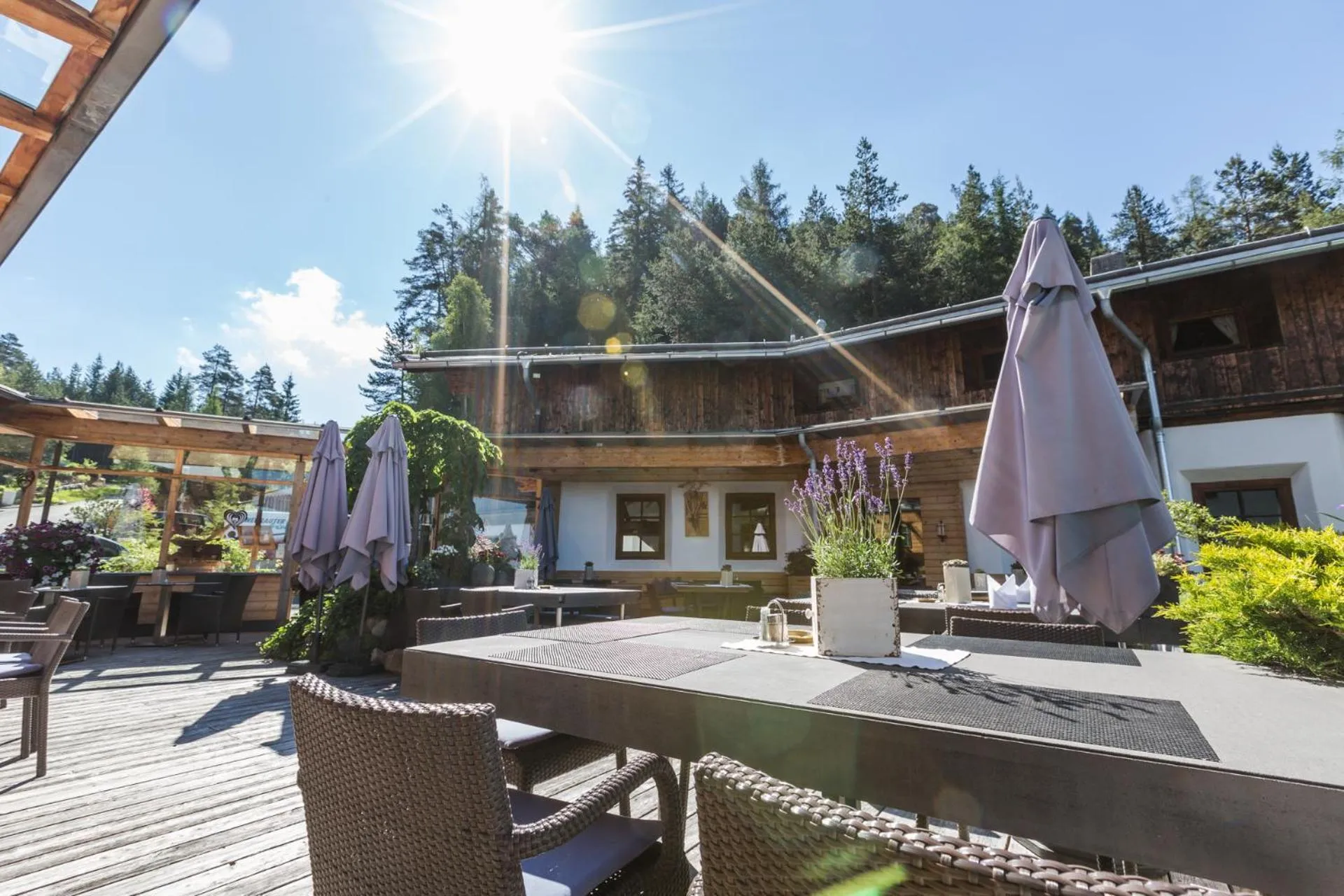 Restaurant/places to eat in s'Hoamatl Dorfkrug Appartements