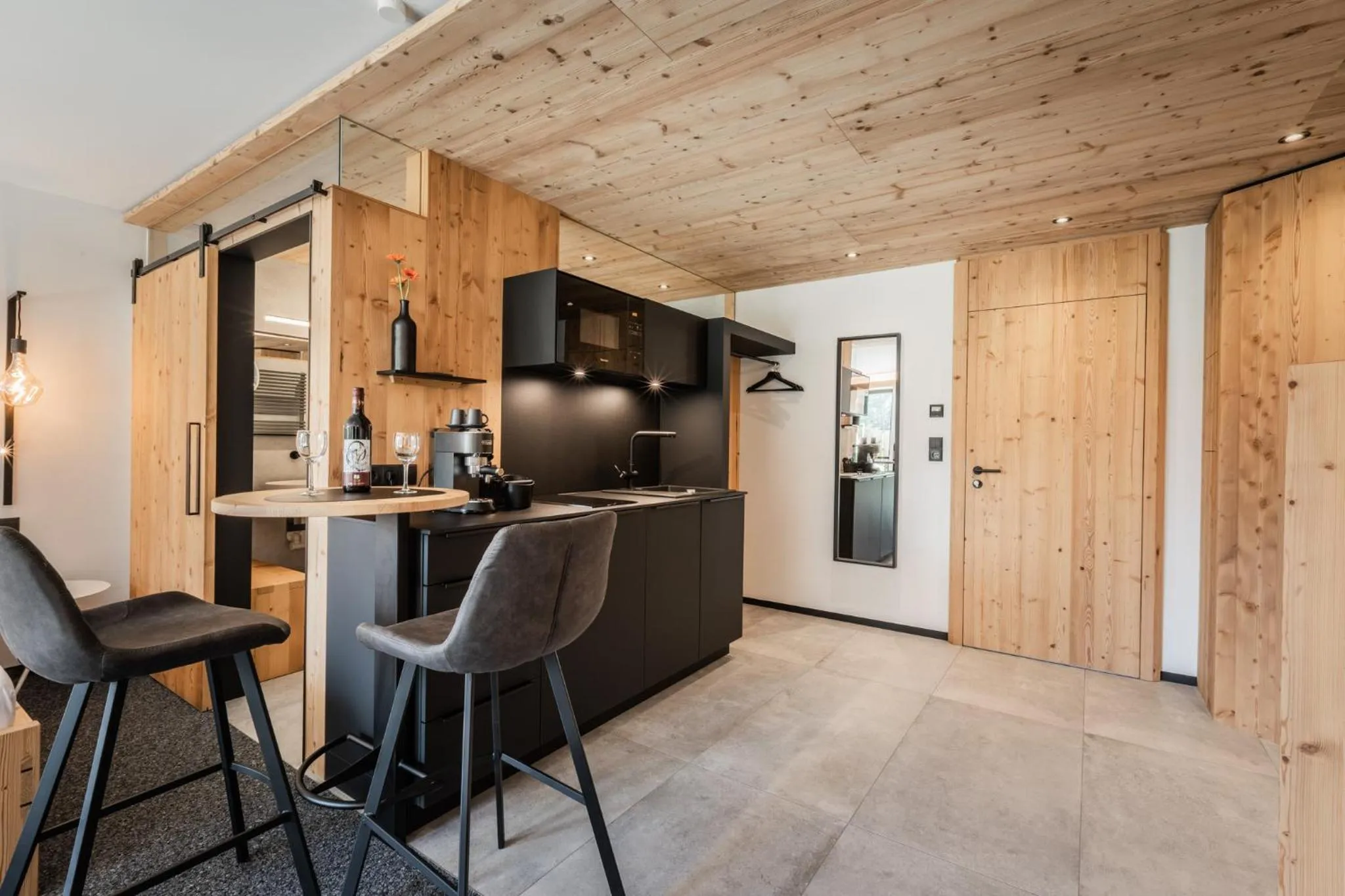 Dining area in s'Hoamatl Dorfkrug Appartements