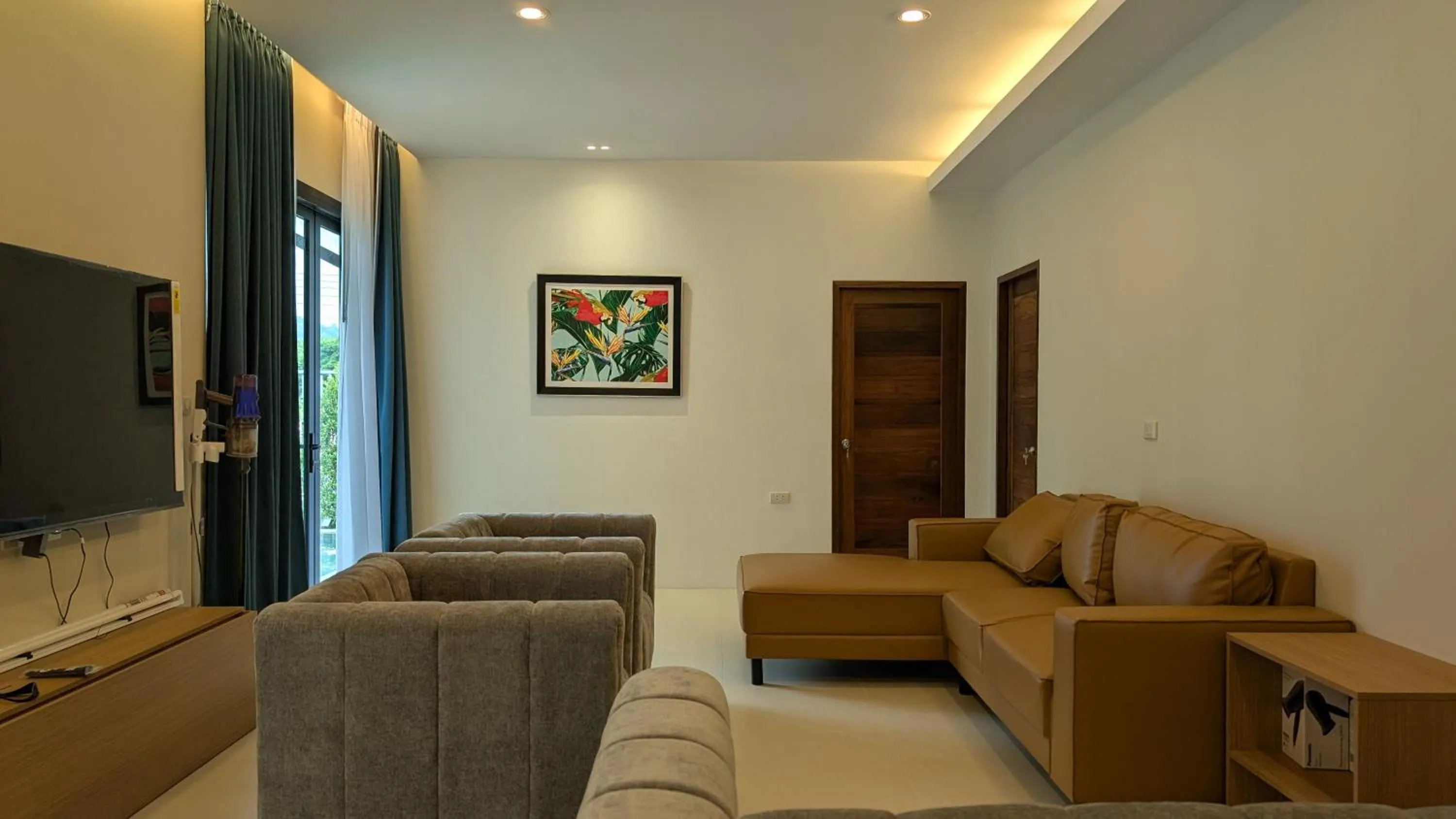 Living room in Villa Panalai