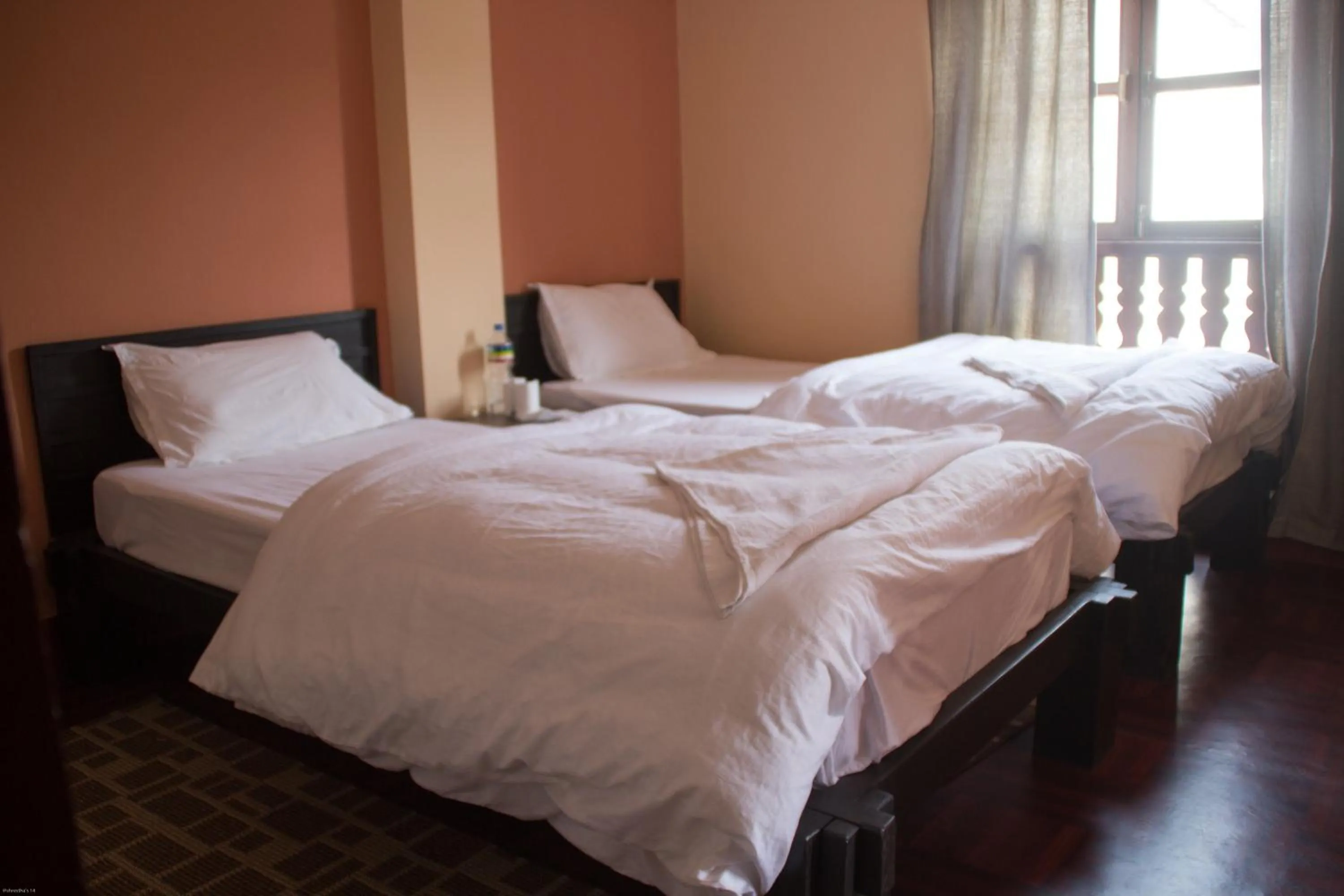 Bed in Bandipur Kaushi Inn