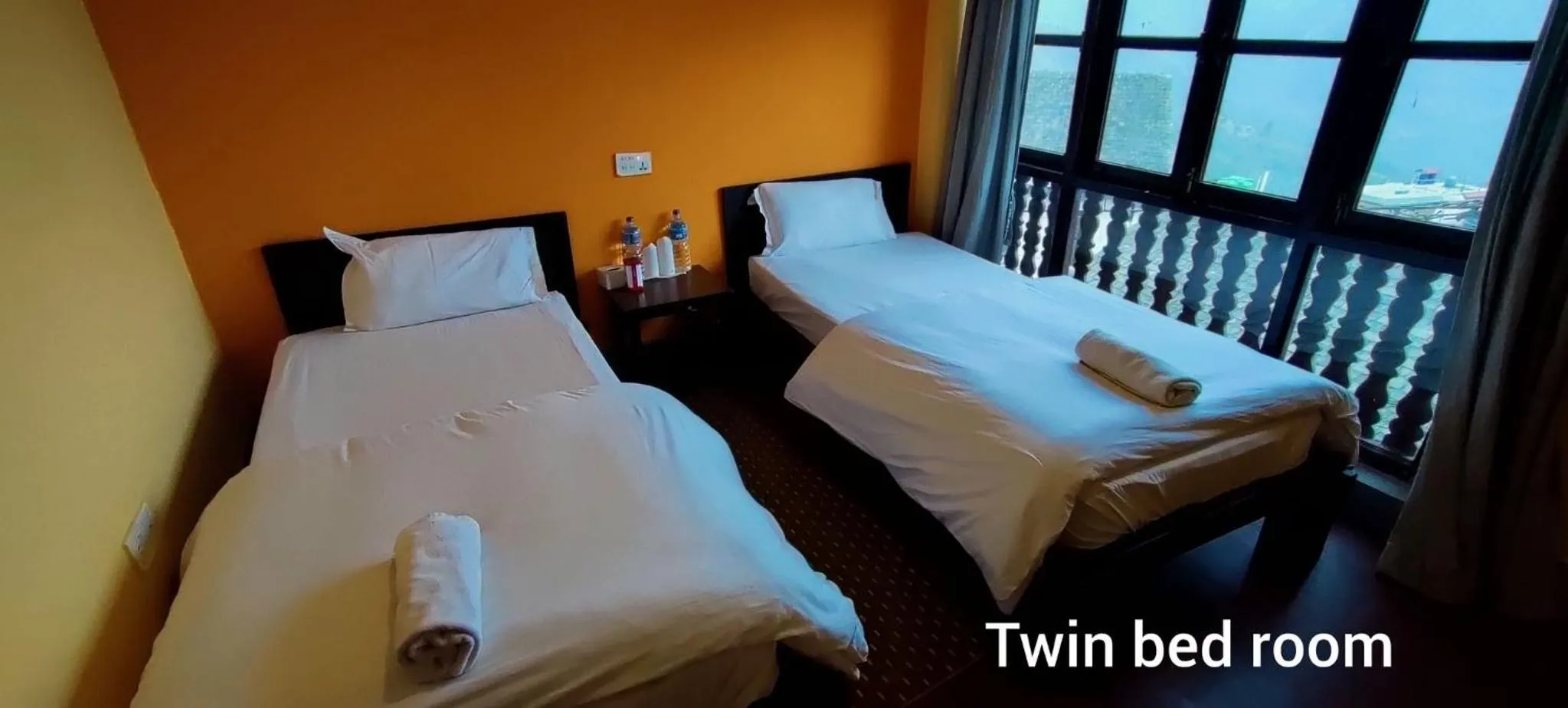 Bed in Bandipur Kaushi Inn