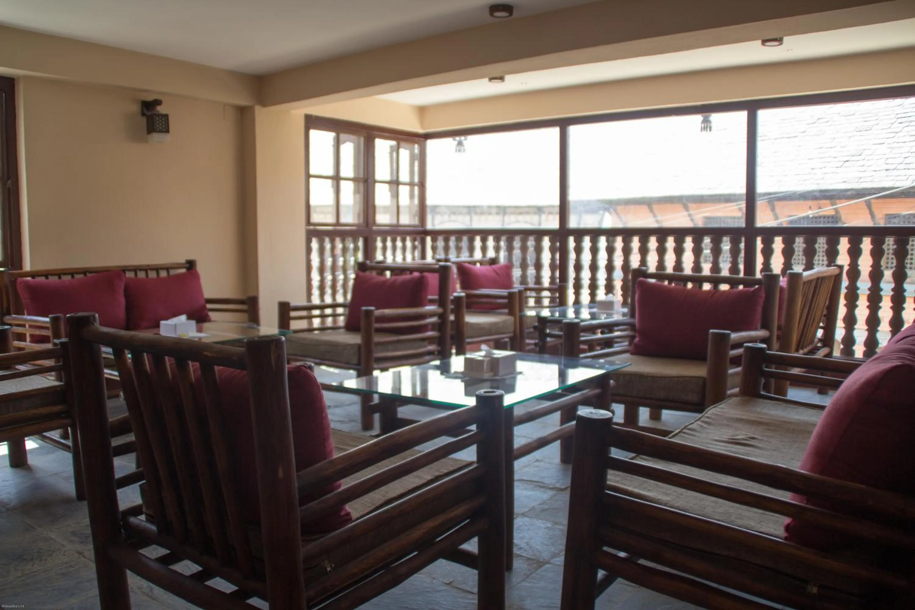 Lounge or bar in Bandipur Kaushi Inn