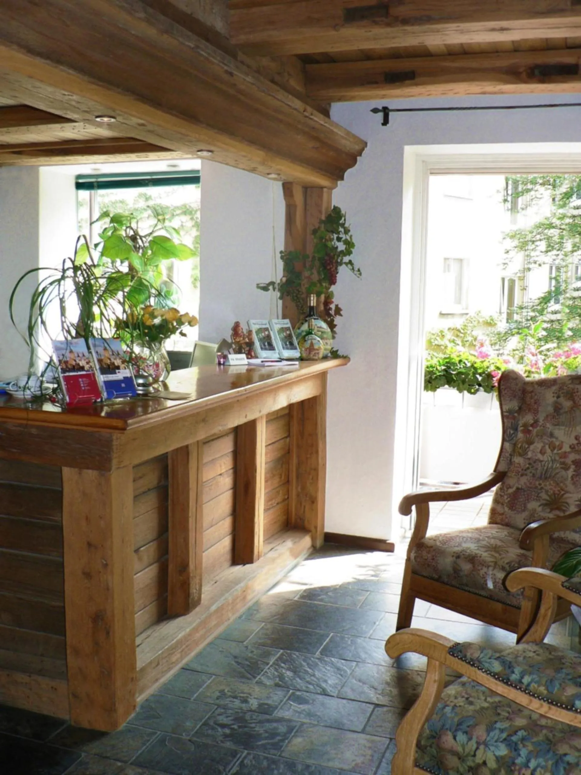 Lobby or reception in Hotel Till Eulenspiegel - Nichtrauchhotel - Garni