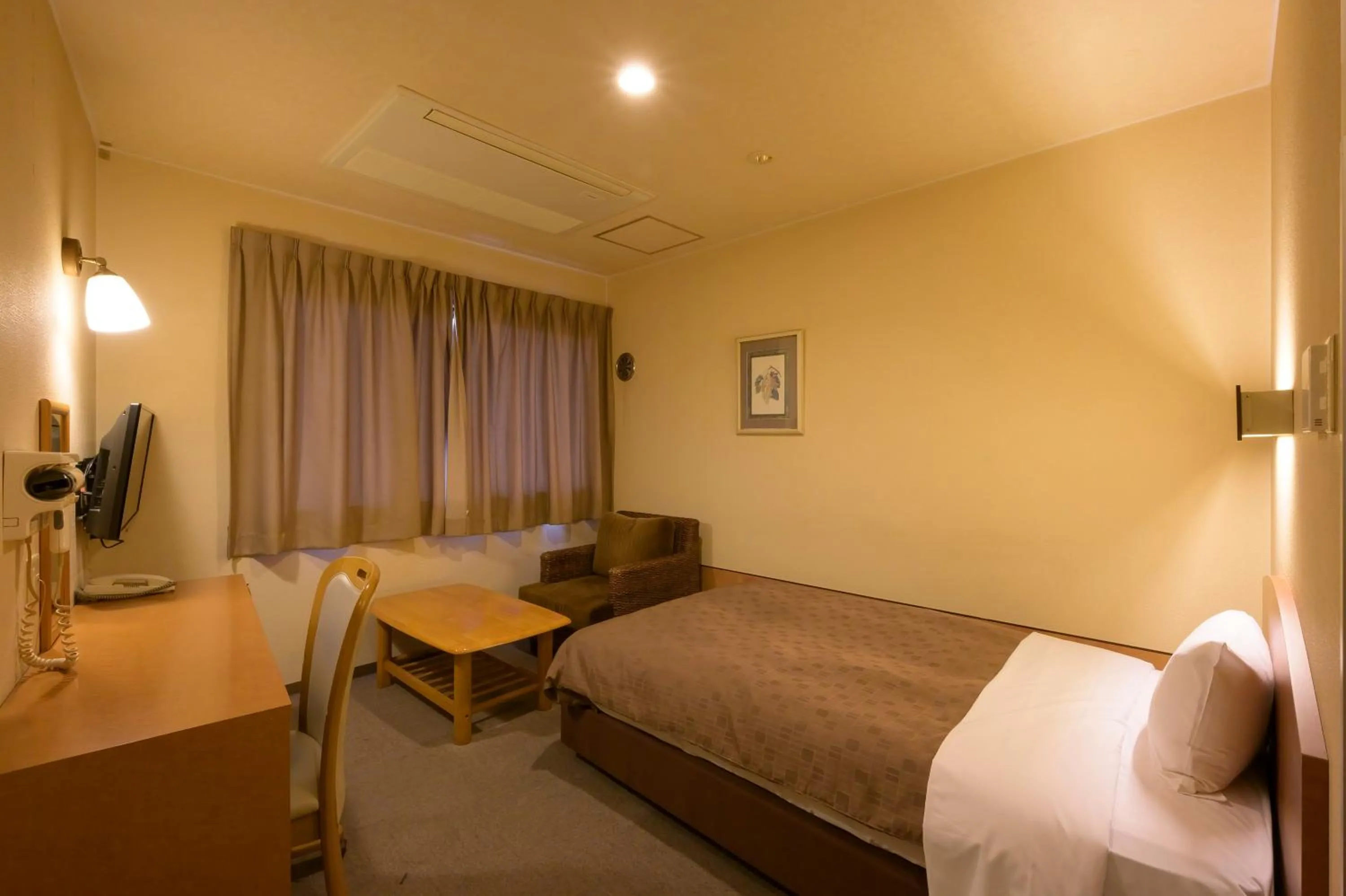 Bed in Hotel Wakasa