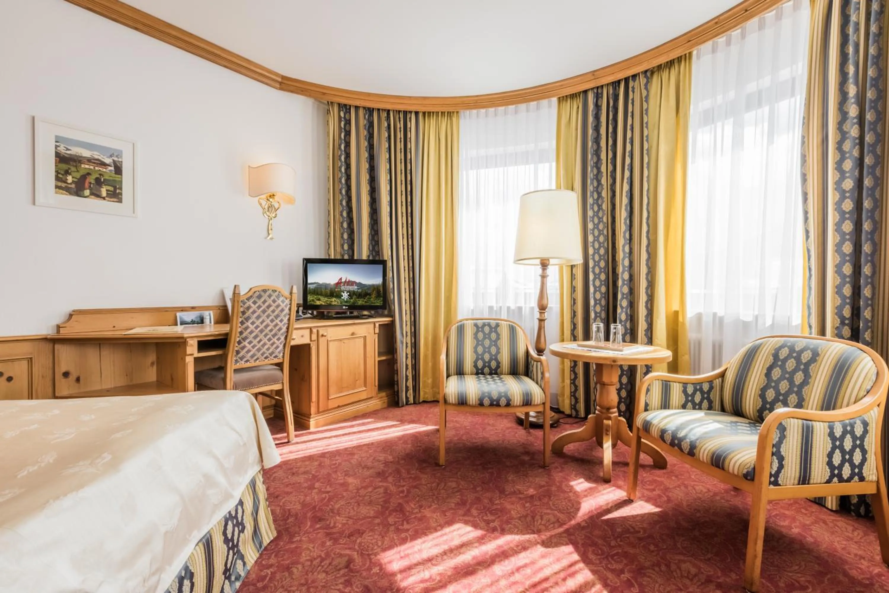 Photo of the whole room, Bed in Alte Schmiede Hiltpolt