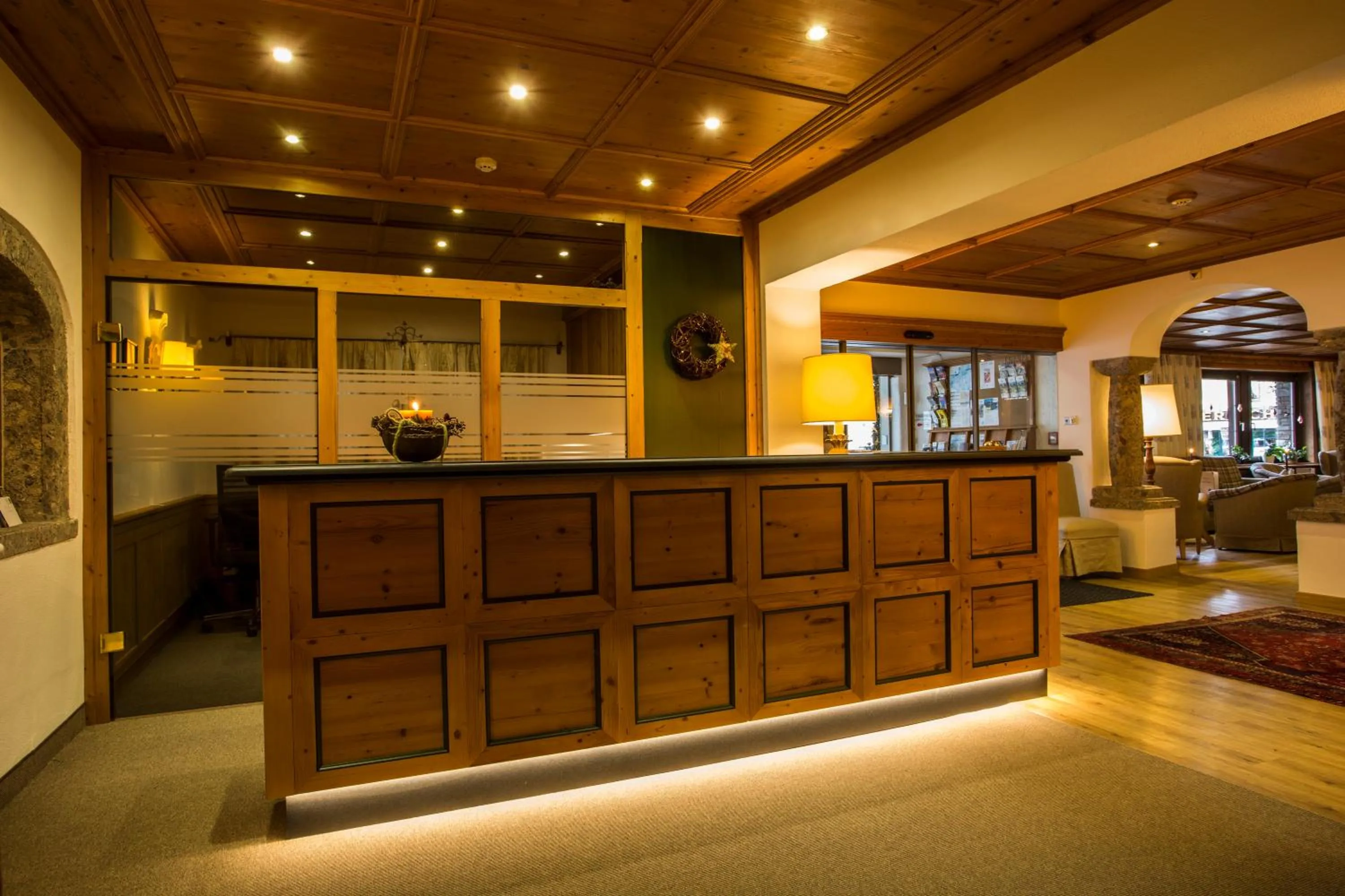 Lobby or reception in Alte Schmiede Hiltpolt